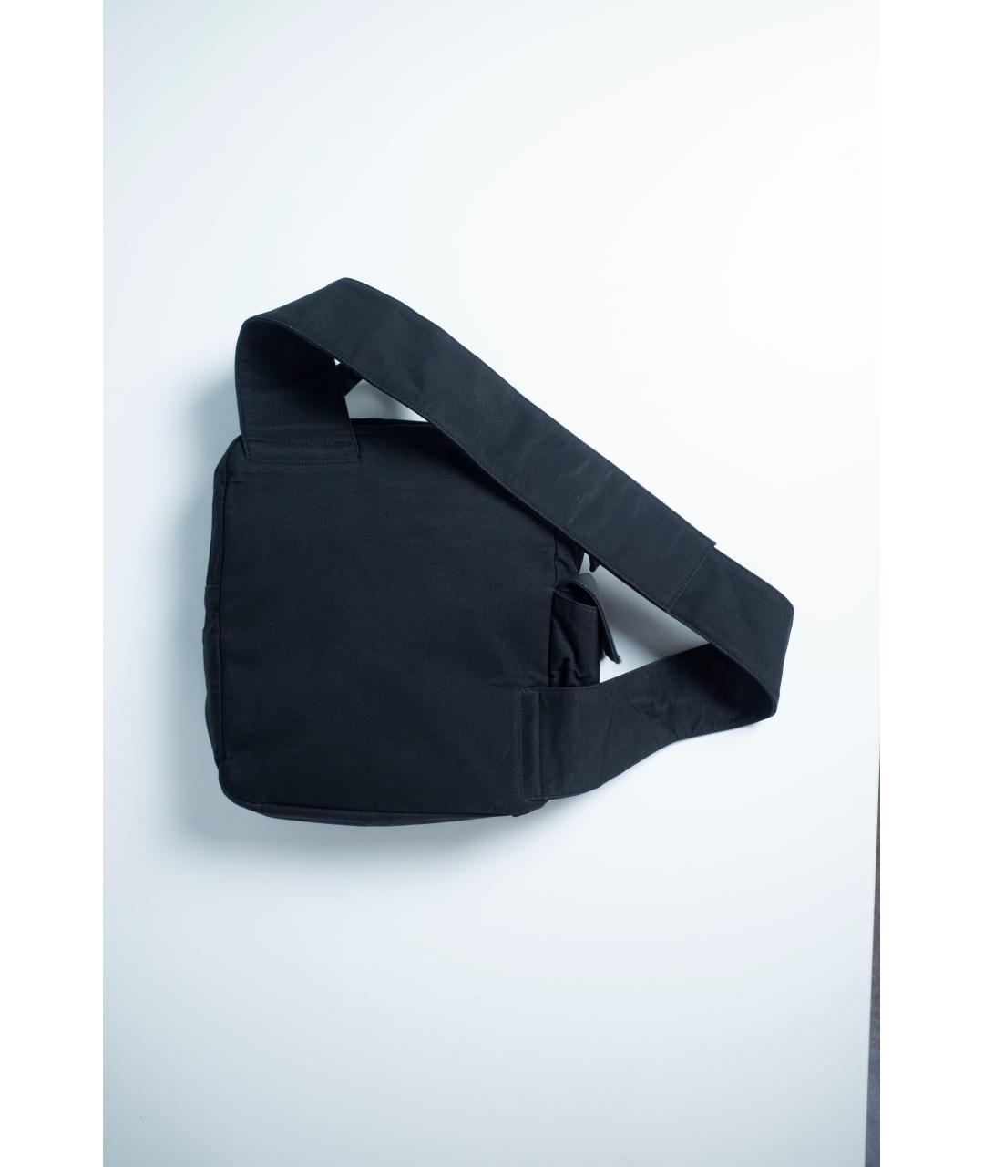 PRADA Черная синтетическая сумка на плечо, фото 3