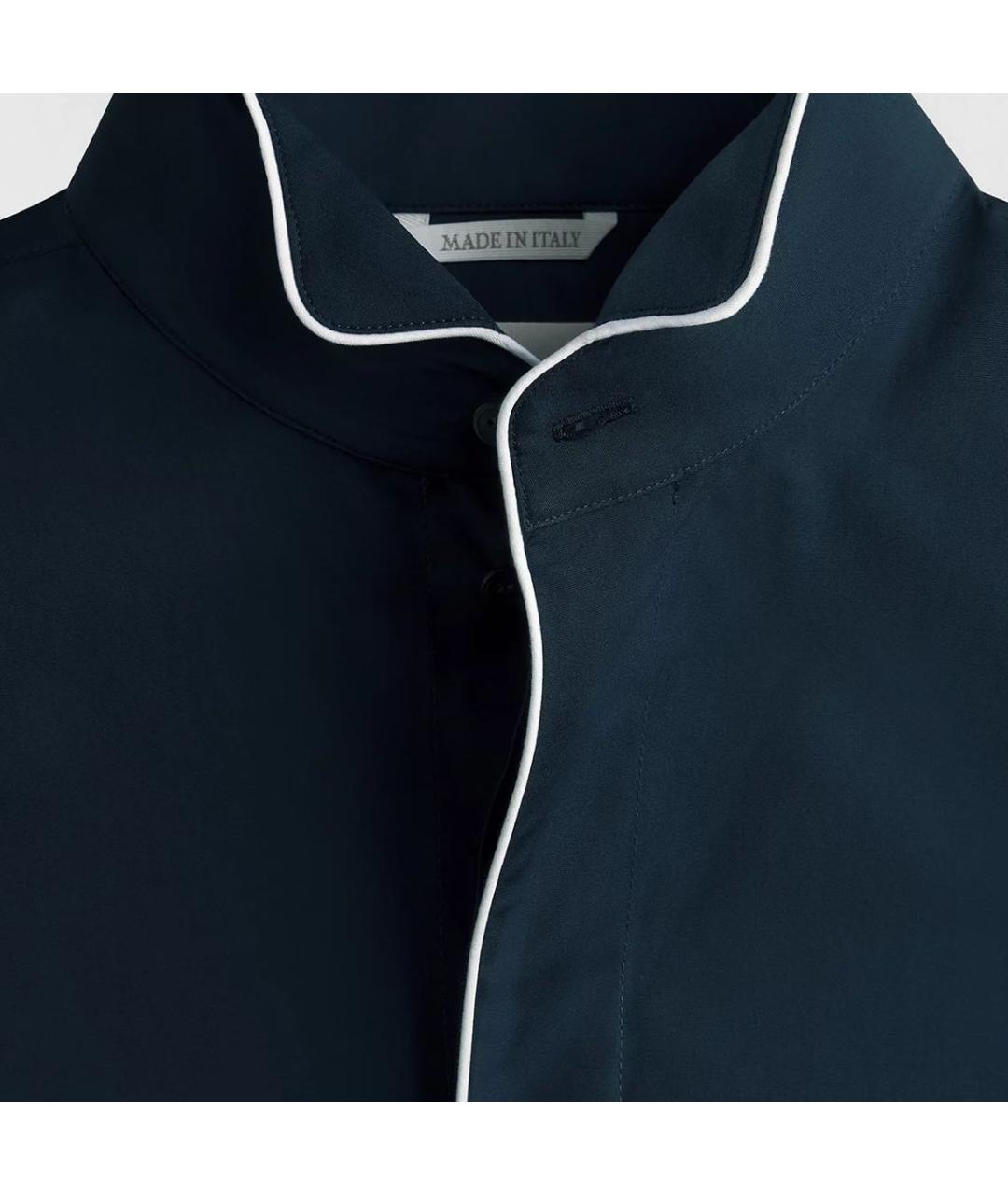 CHRISTIAN DIOR Темно-синяя блузы, фото 3