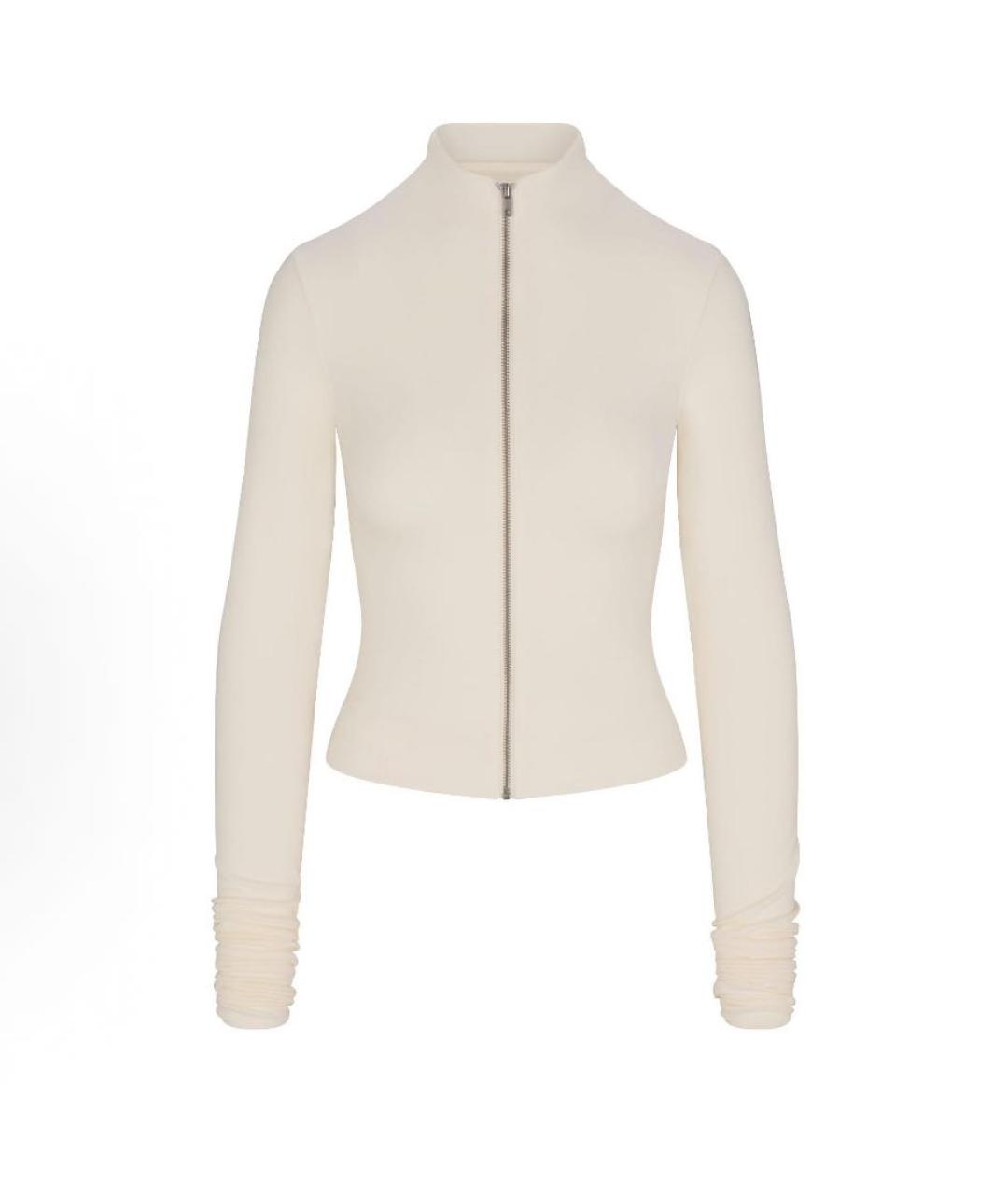 SKIMS Бежевый хлопковый кардиган, фото 6