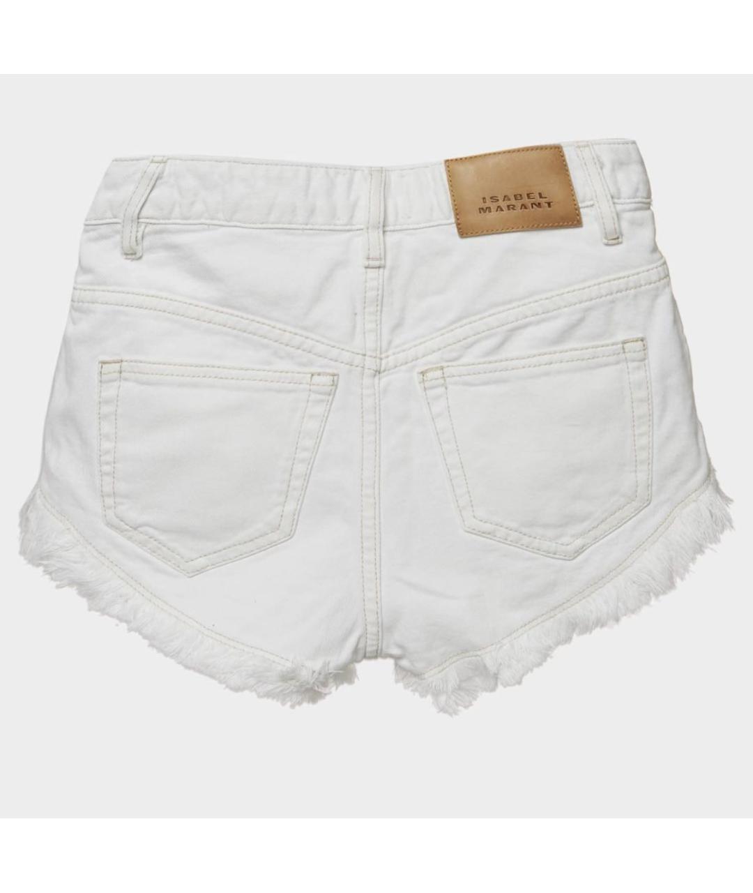 ISABEL MARANT Белые хлопковые шорты, фото 2
