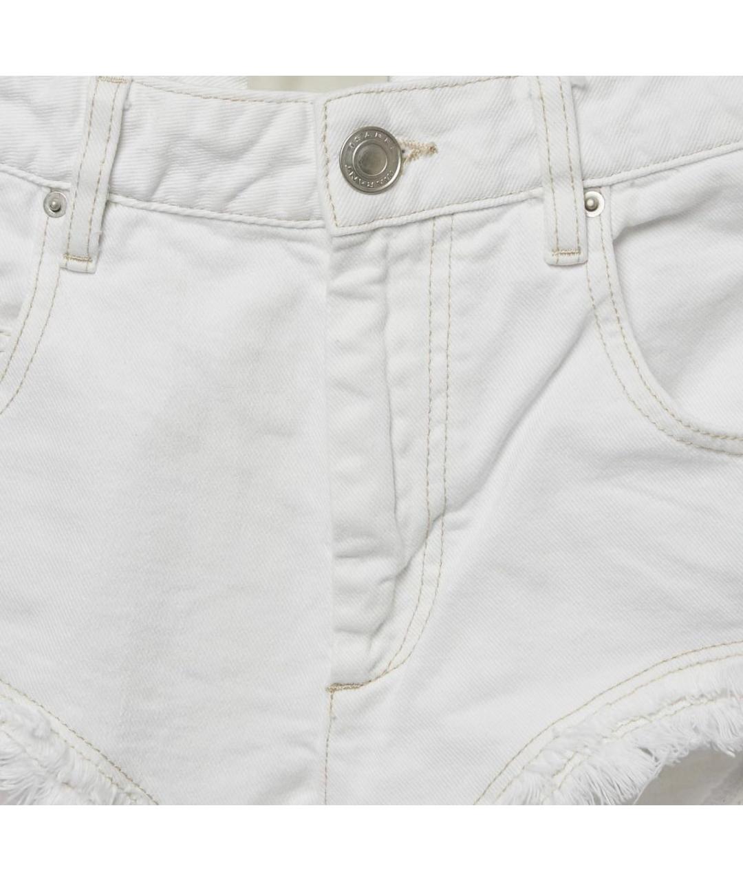 ISABEL MARANT Белые хлопковые шорты, фото 3