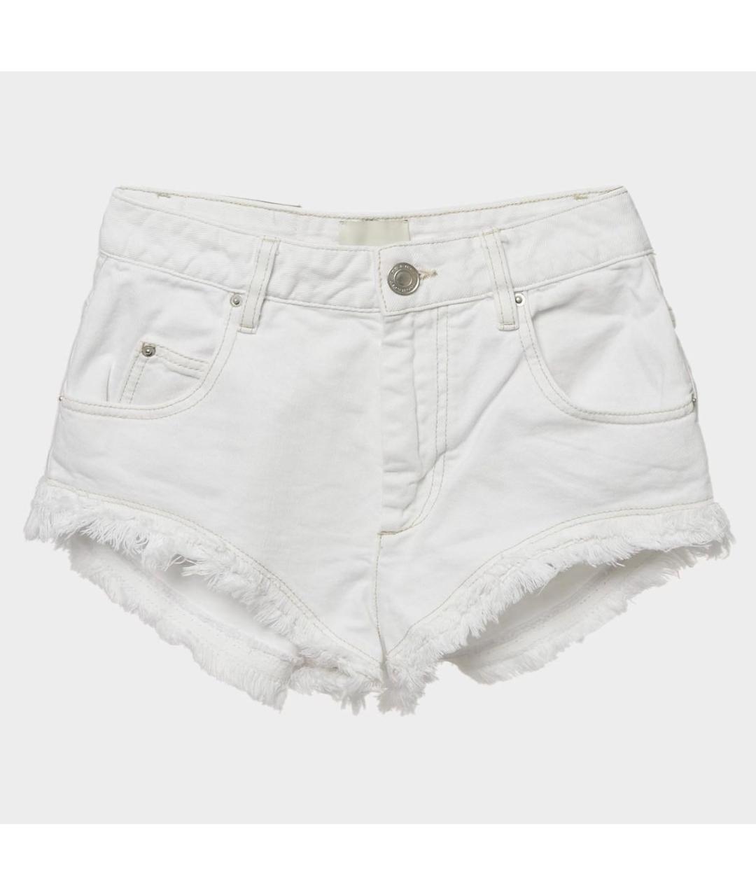 ISABEL MARANT Белые хлопковые шорты, фото 5