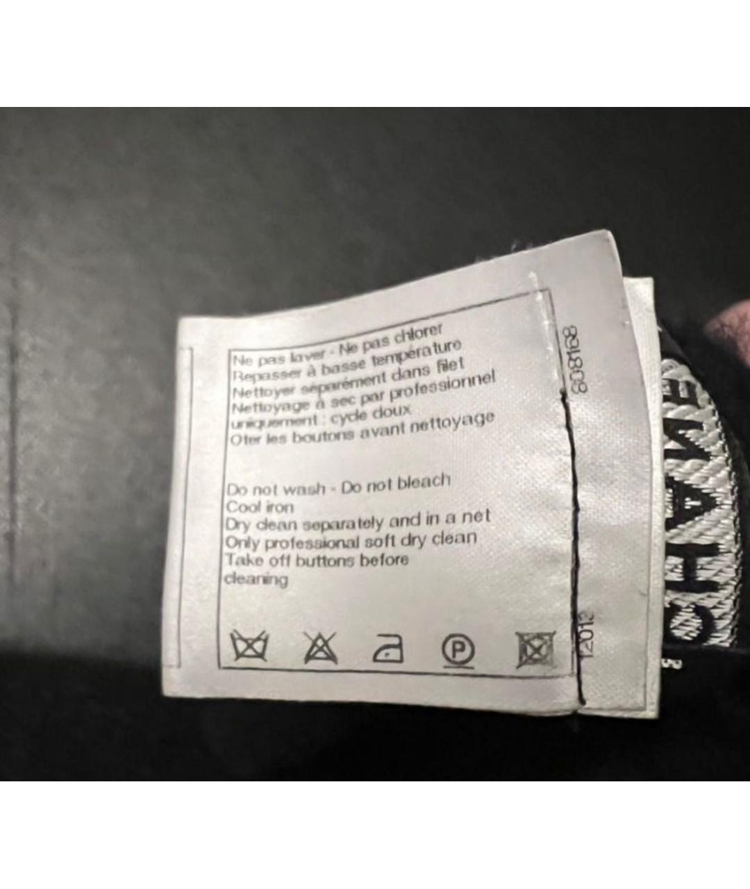 CHANEL Черная кашемировая водолазка, фото 6