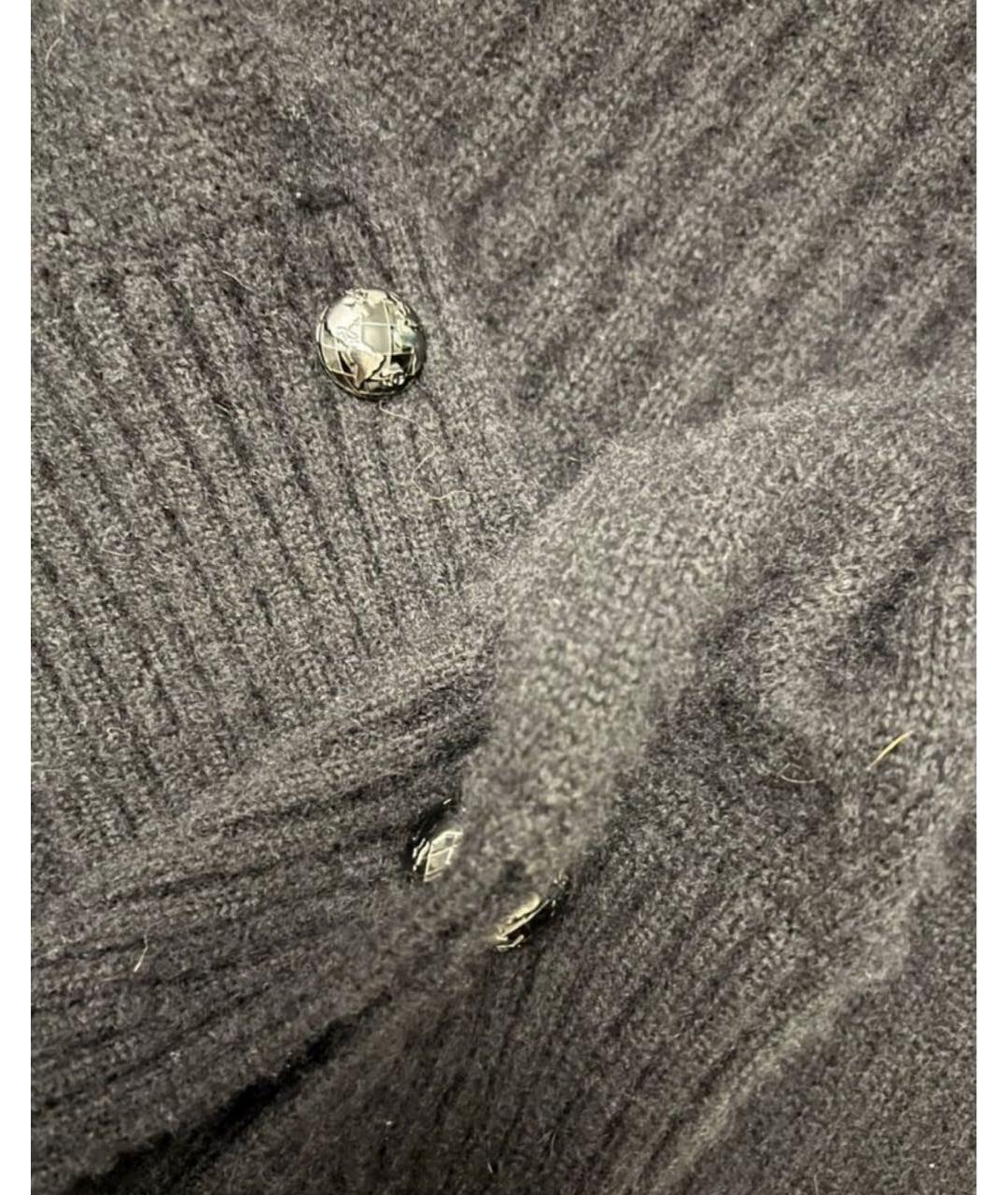 CHANEL Черная кашемировая водолазка, фото 3