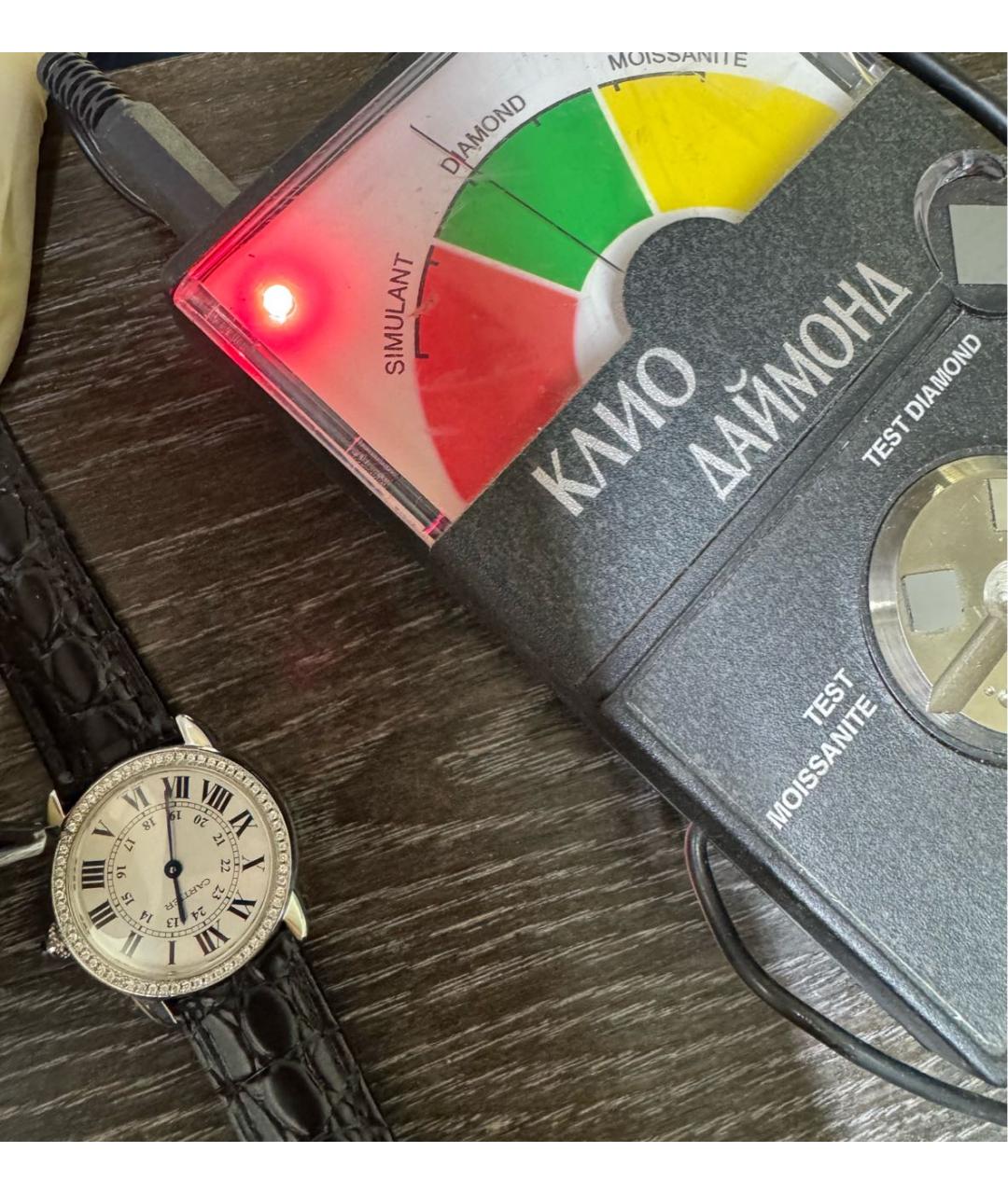 CARTIER Серебряные металлические часы, фото 3