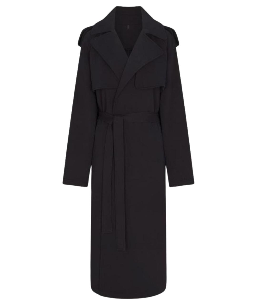 SKIMS Черный полиэстеровый тренч/плащ, фото 1