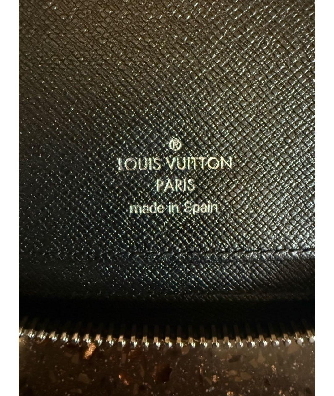 LOUIS VUITTON Черный кошелек, фото 3