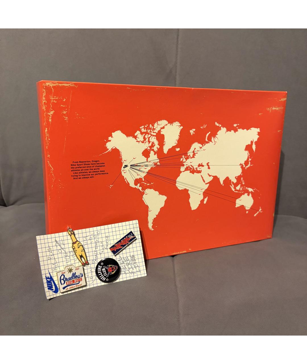 NIKE Белые кожаные низкие кроссовки / кеды, фото 7