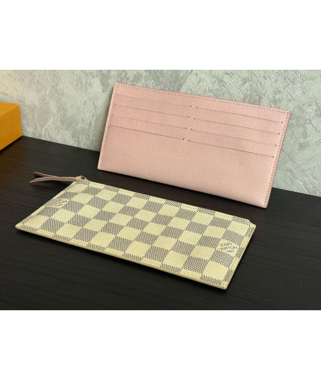 LOUIS VUITTON Бежевый кошелек, фото 6