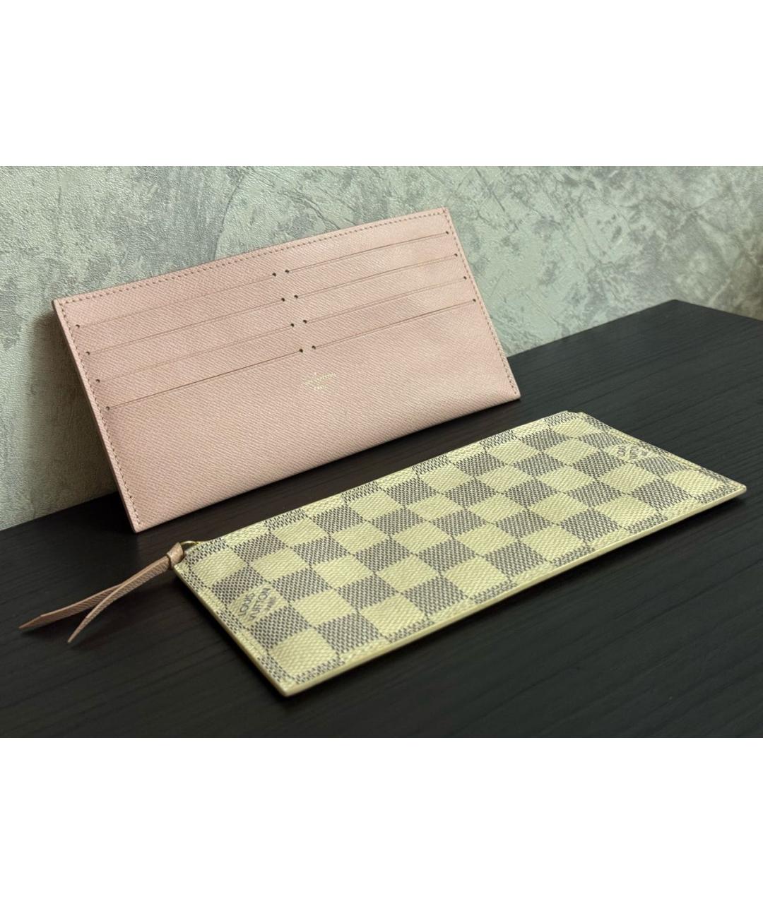 LOUIS VUITTON Бежевый кошелек, фото 5