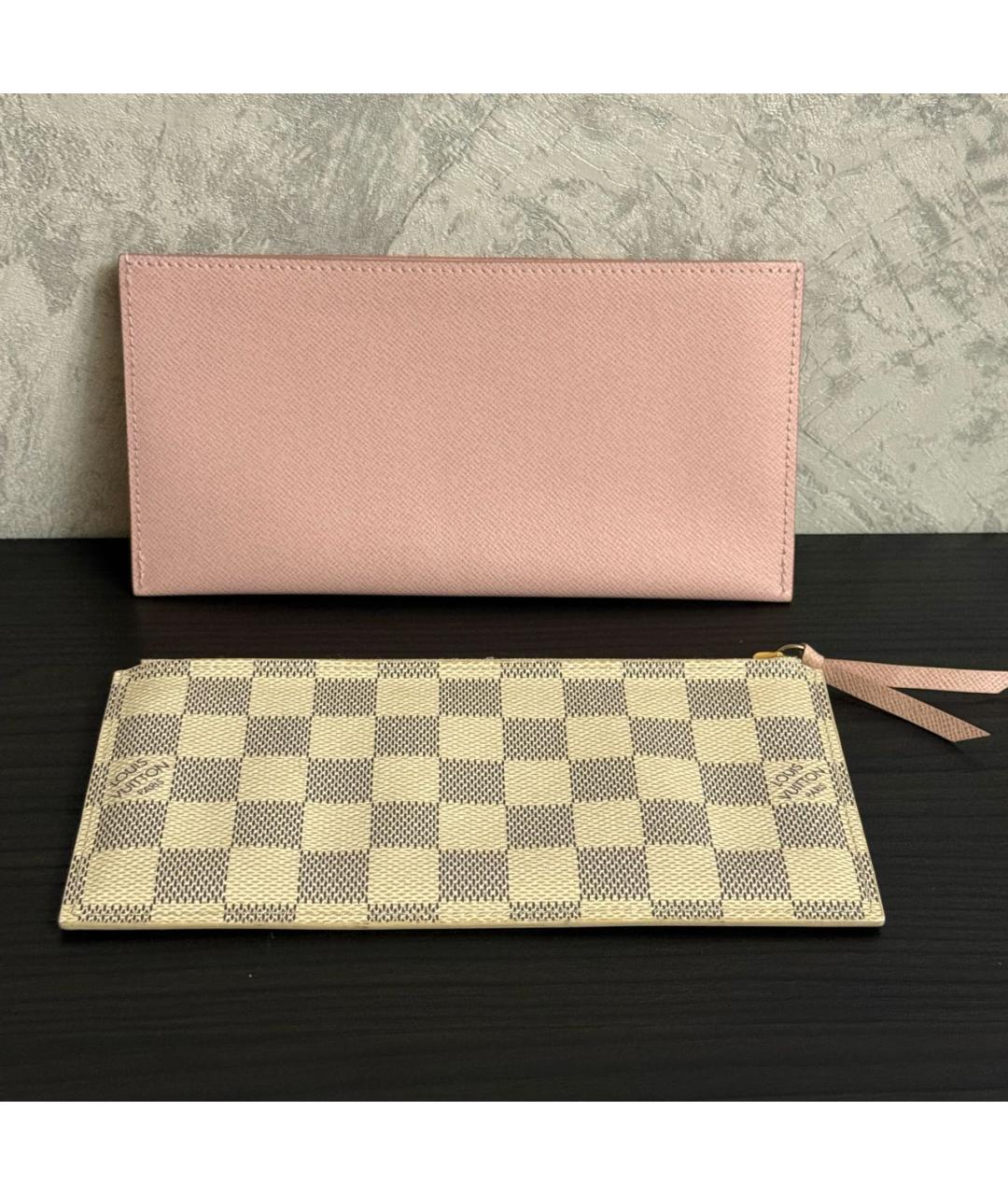 LOUIS VUITTON Бежевый кошелек, фото 7