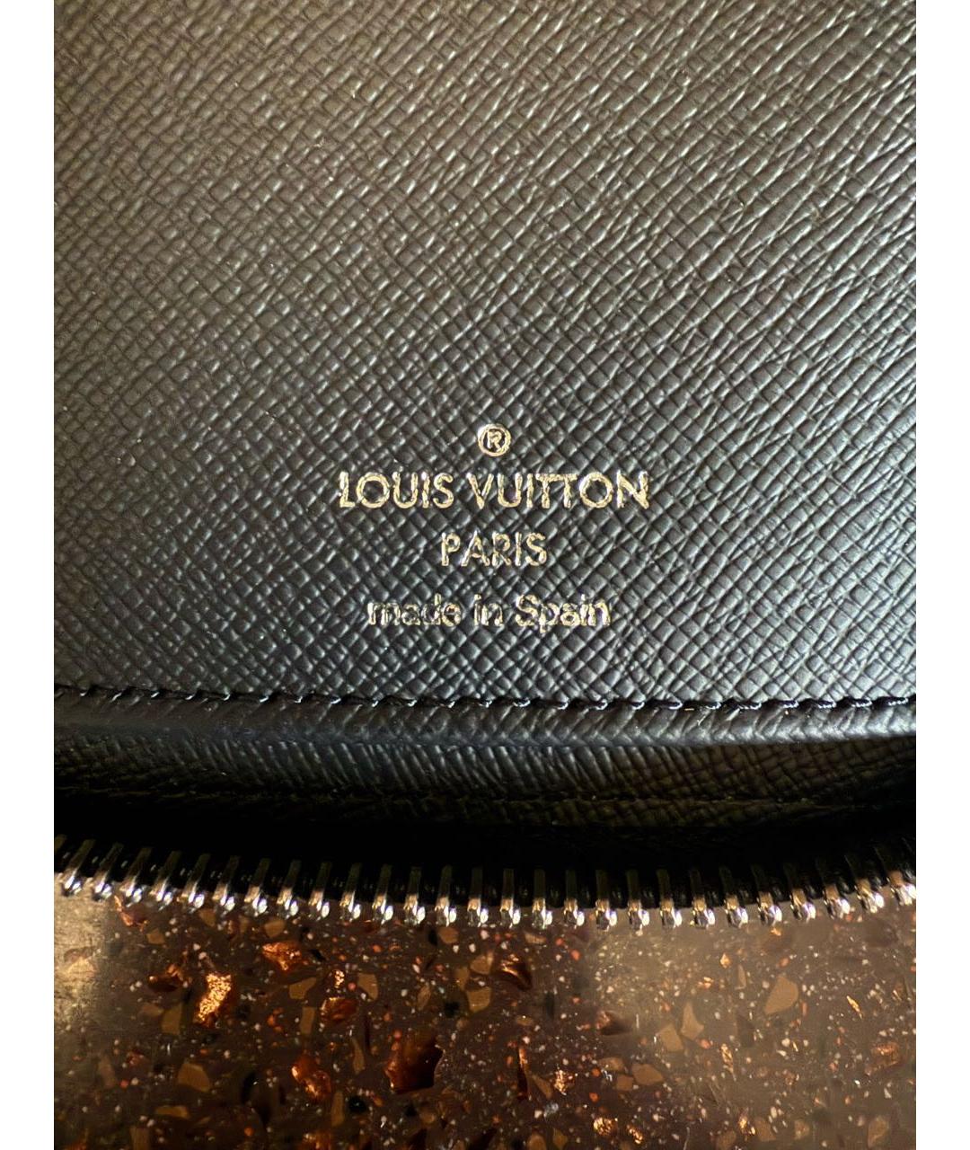 LOUIS VUITTON Черный кошелек, фото 3