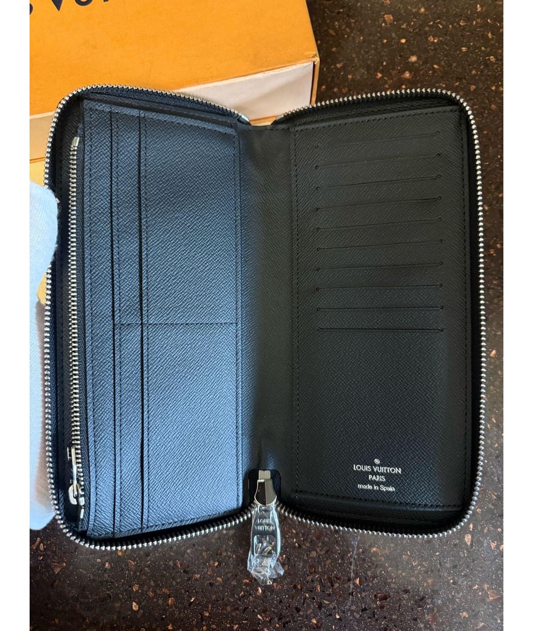 LOUIS VUITTON Черный кошелек, фото 2