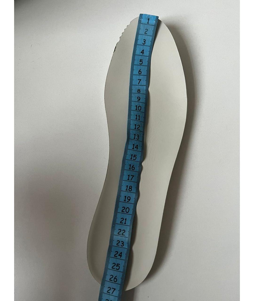 HERMES Белые кожаные ботинки, фото 7