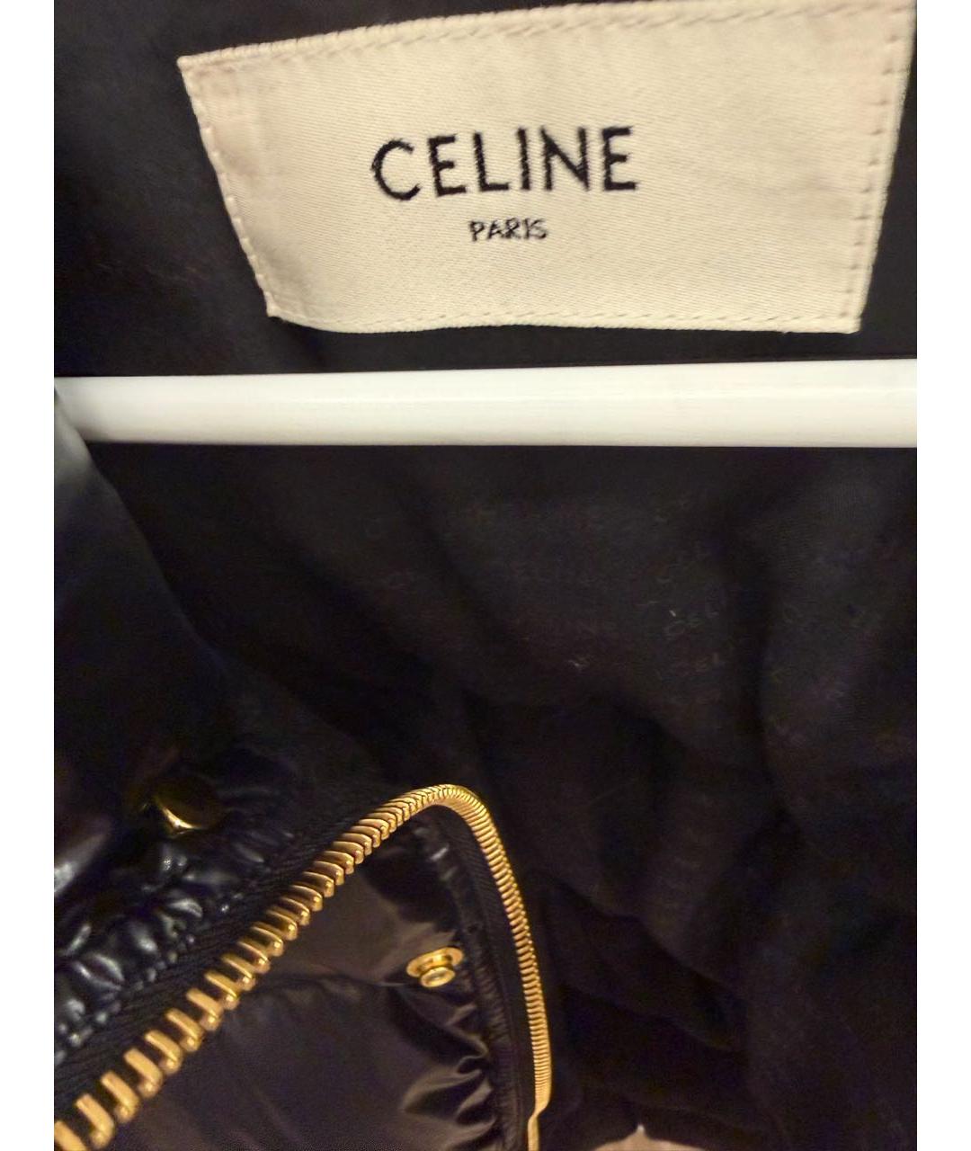 CELINE Черный пуховик, фото 5