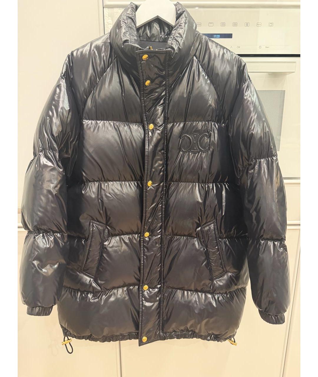 CELINE Черный пуховик, фото 7