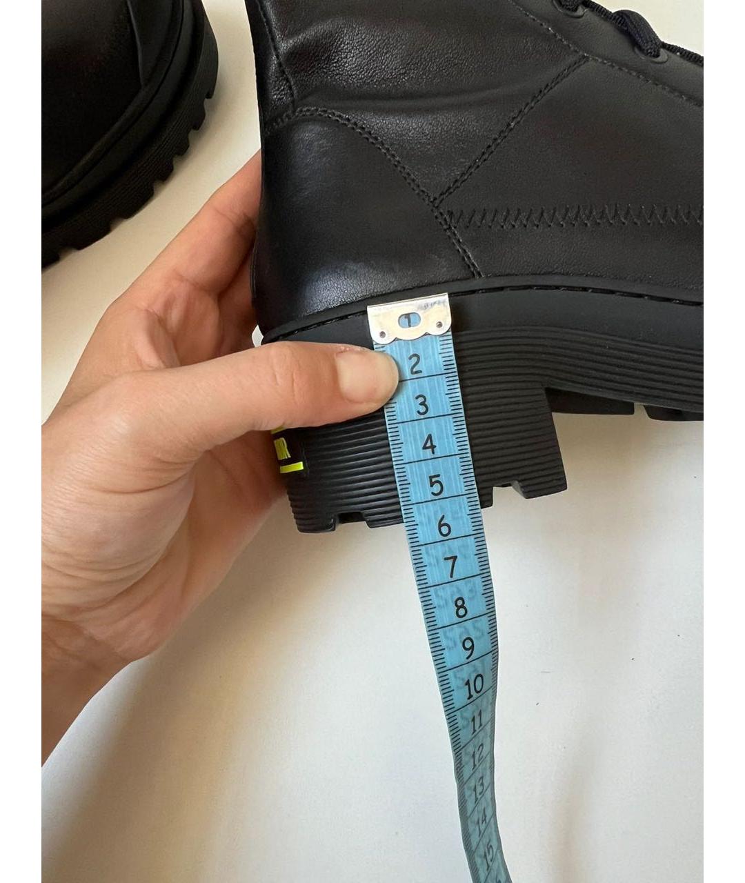 CHRISTIAN DIOR Черные ботфорты, фото 6