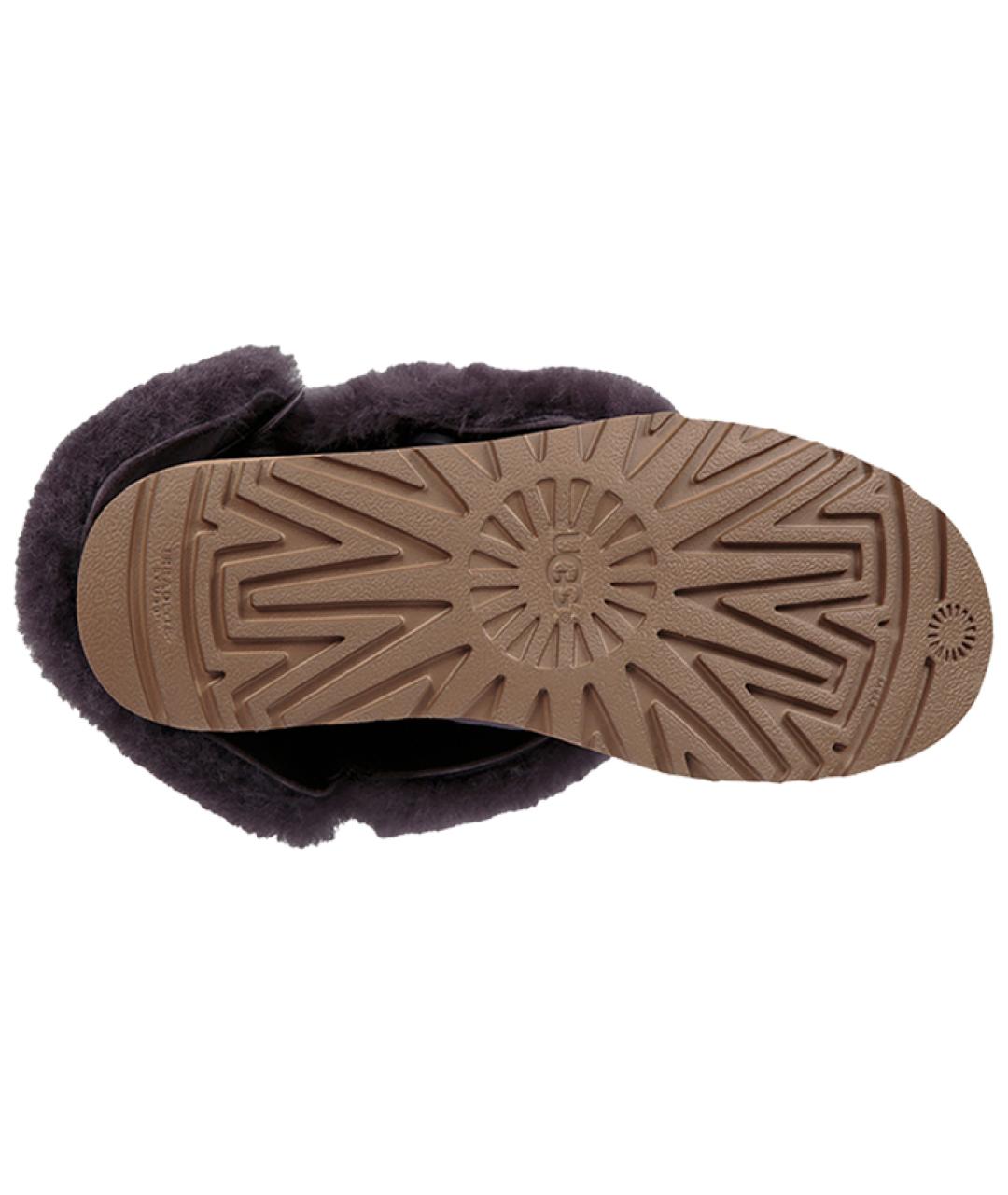 UGG AUSTRALIA Серые нубуковые ботинки, фото 6