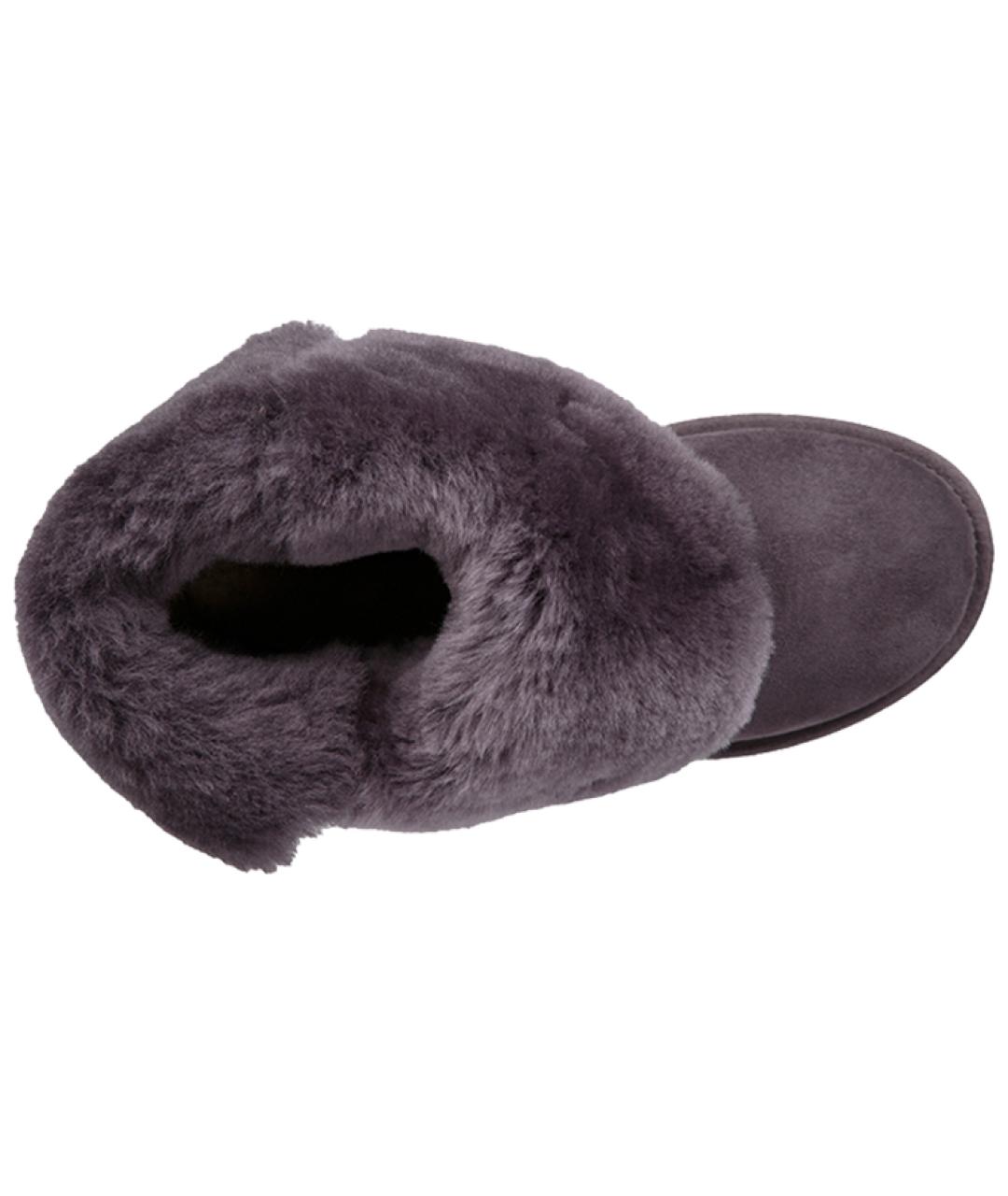 UGG AUSTRALIA Серые нубуковые ботинки, фото 5