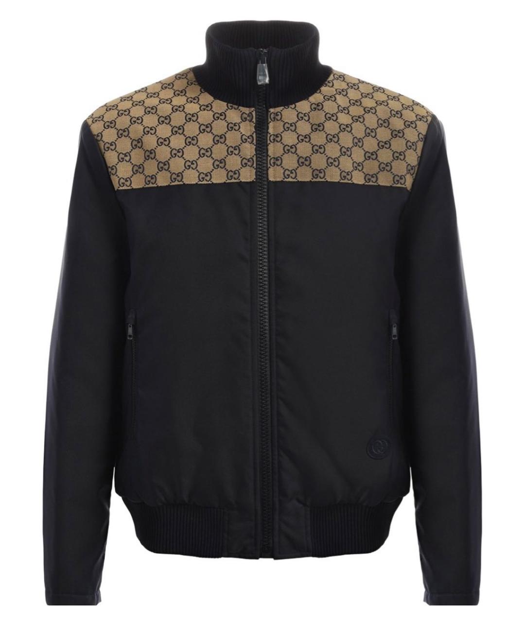 GUCCI Синяя полиамидовая куртка, фото 9