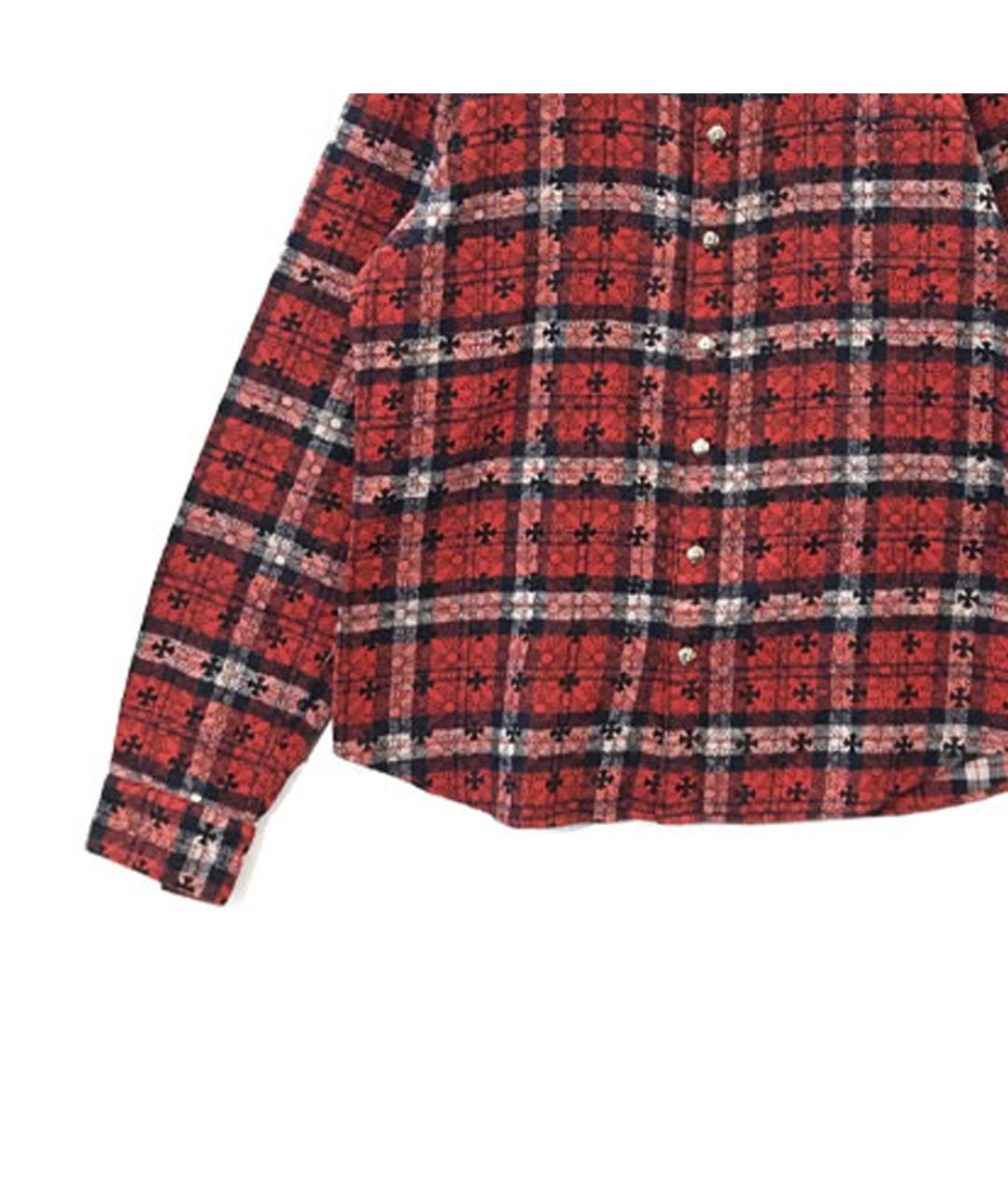 CHROME HEARTS Красная рубашка, фото 3