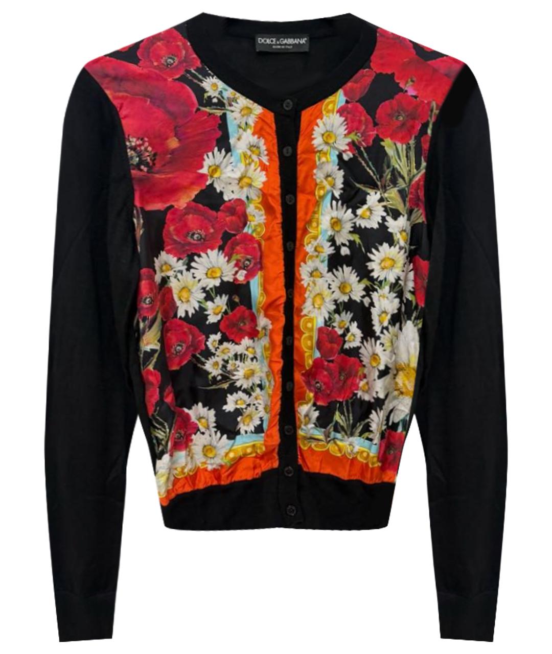 DOLCE&GABBANA Мульти шерстяной кардиган, фото 1