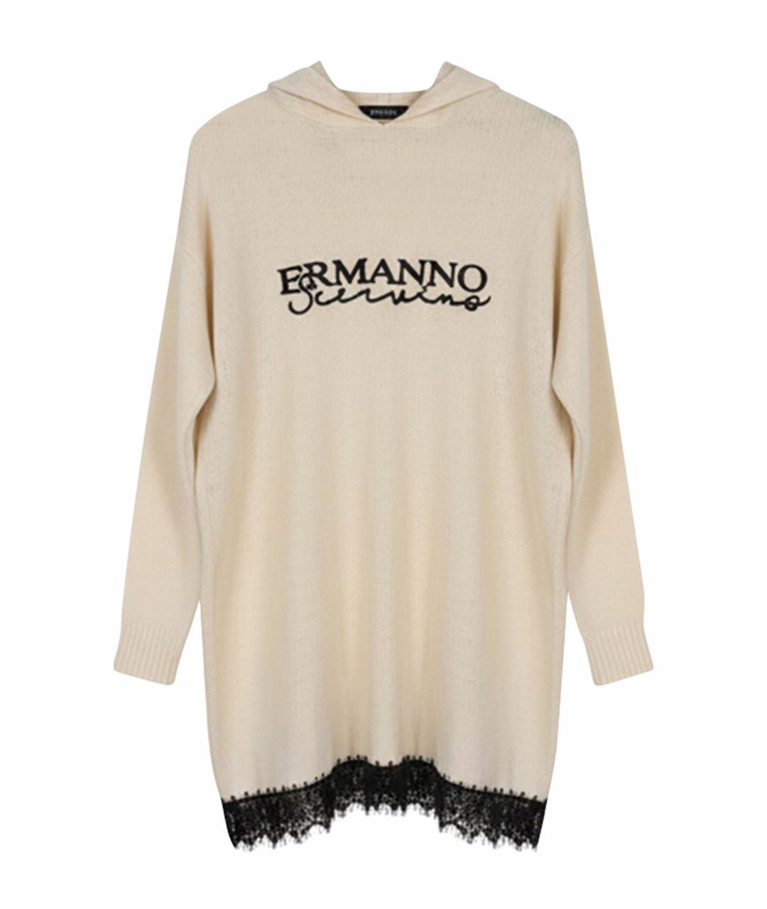 ERMANNO SCERVINO Бежевая жилетка, фото 1