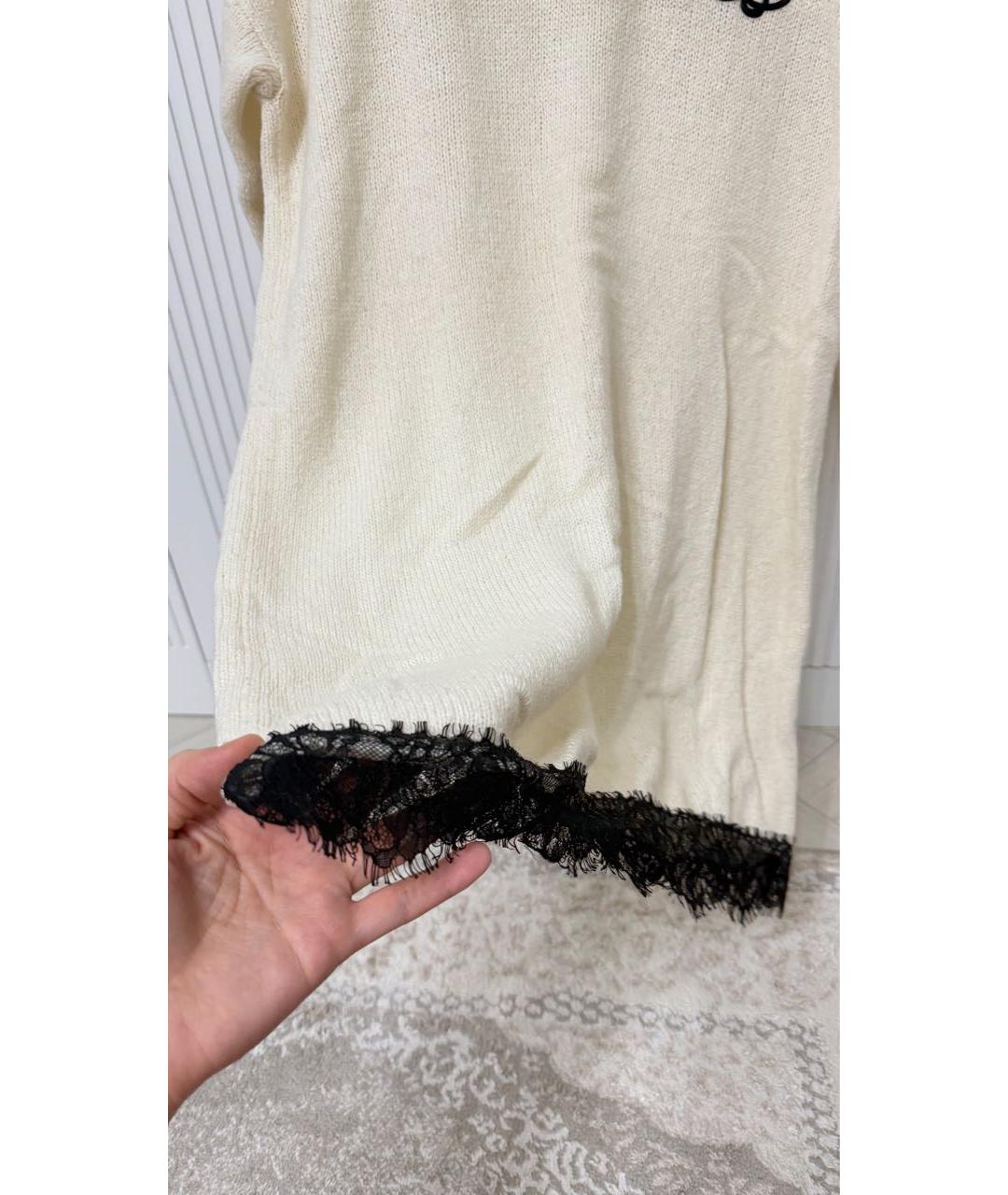 ERMANNO SCERVINO Бежевая жилетка, фото 3