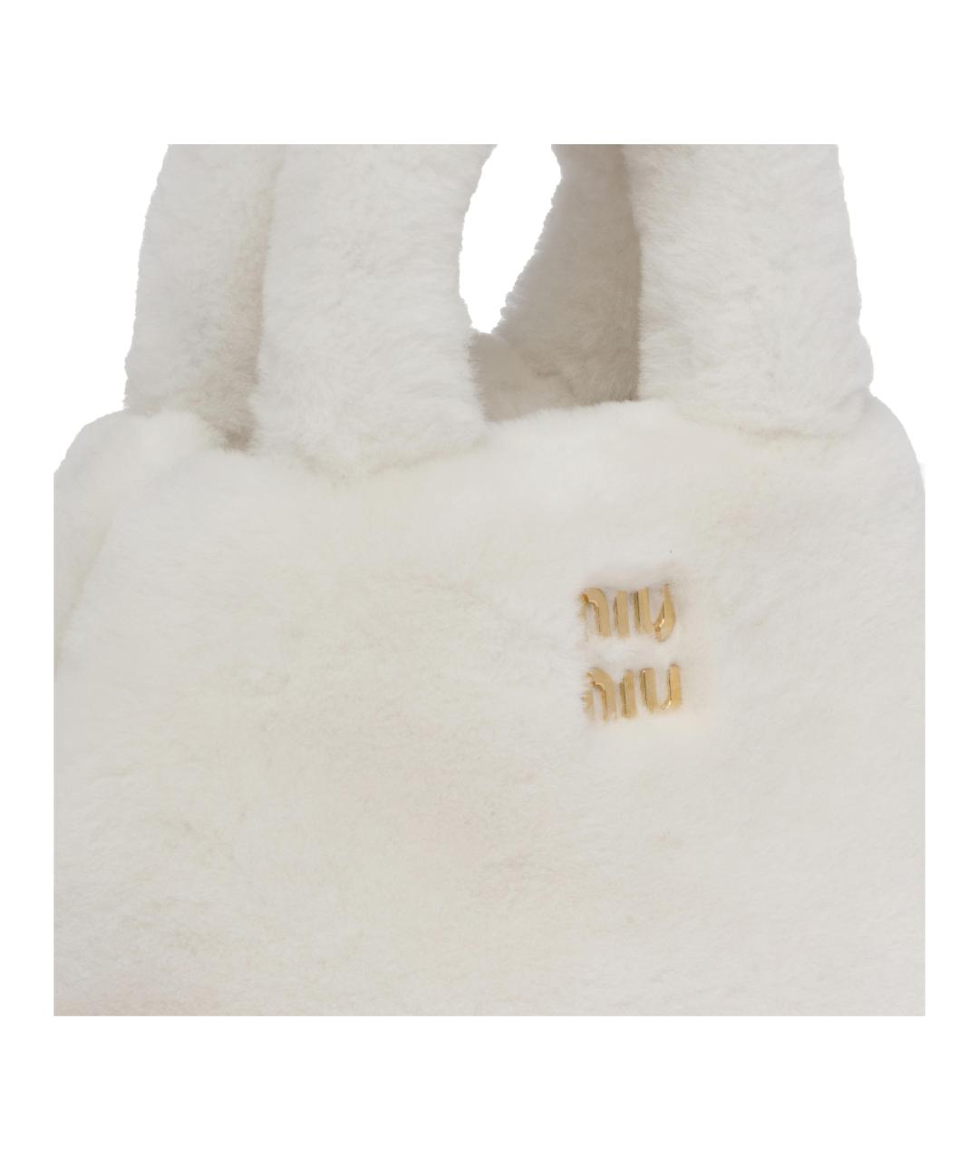 MIU MIU Бежевая сумка через плечо, фото 4