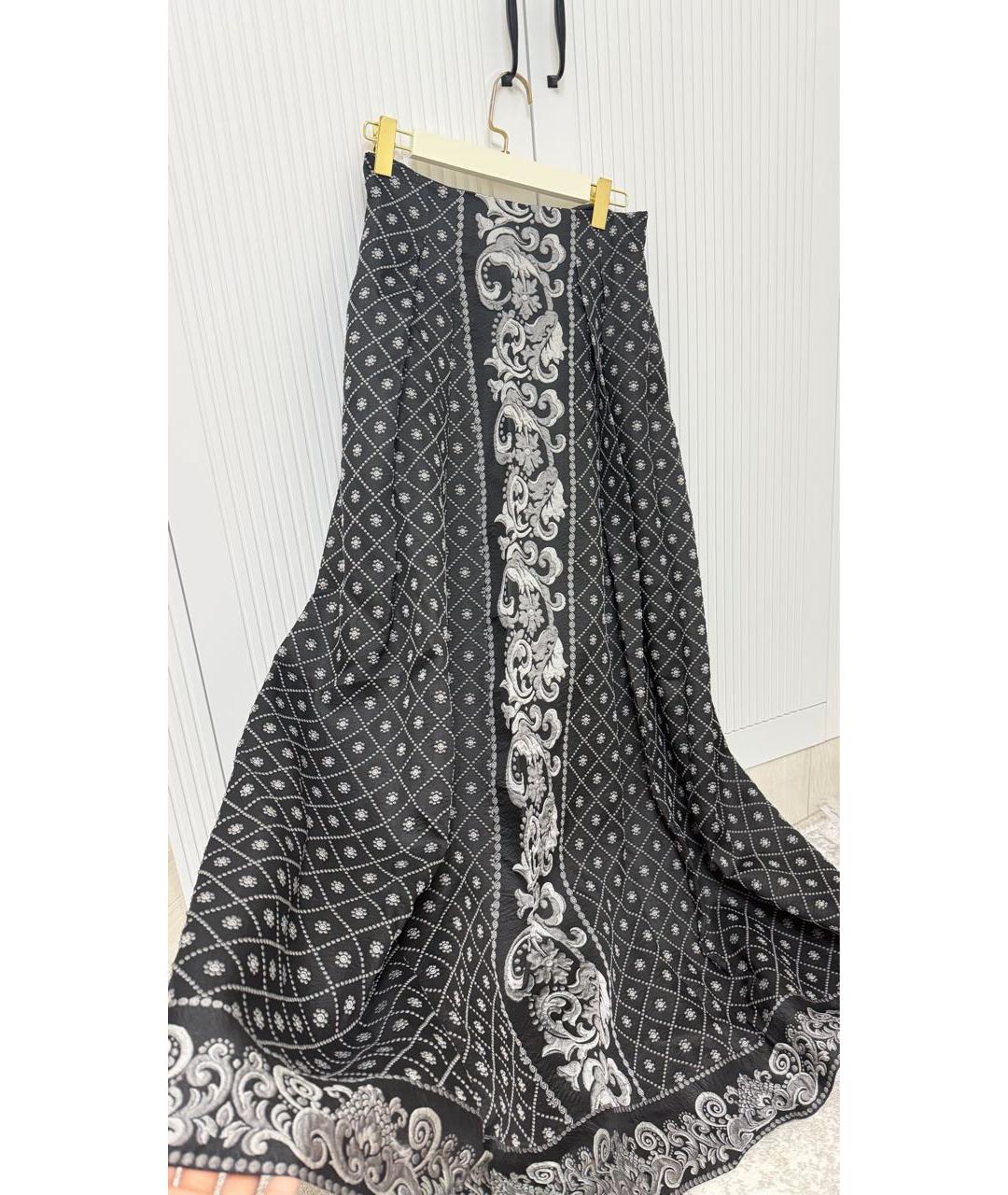 ALBERTA FERRETTI Черная юбка макси, фото 4