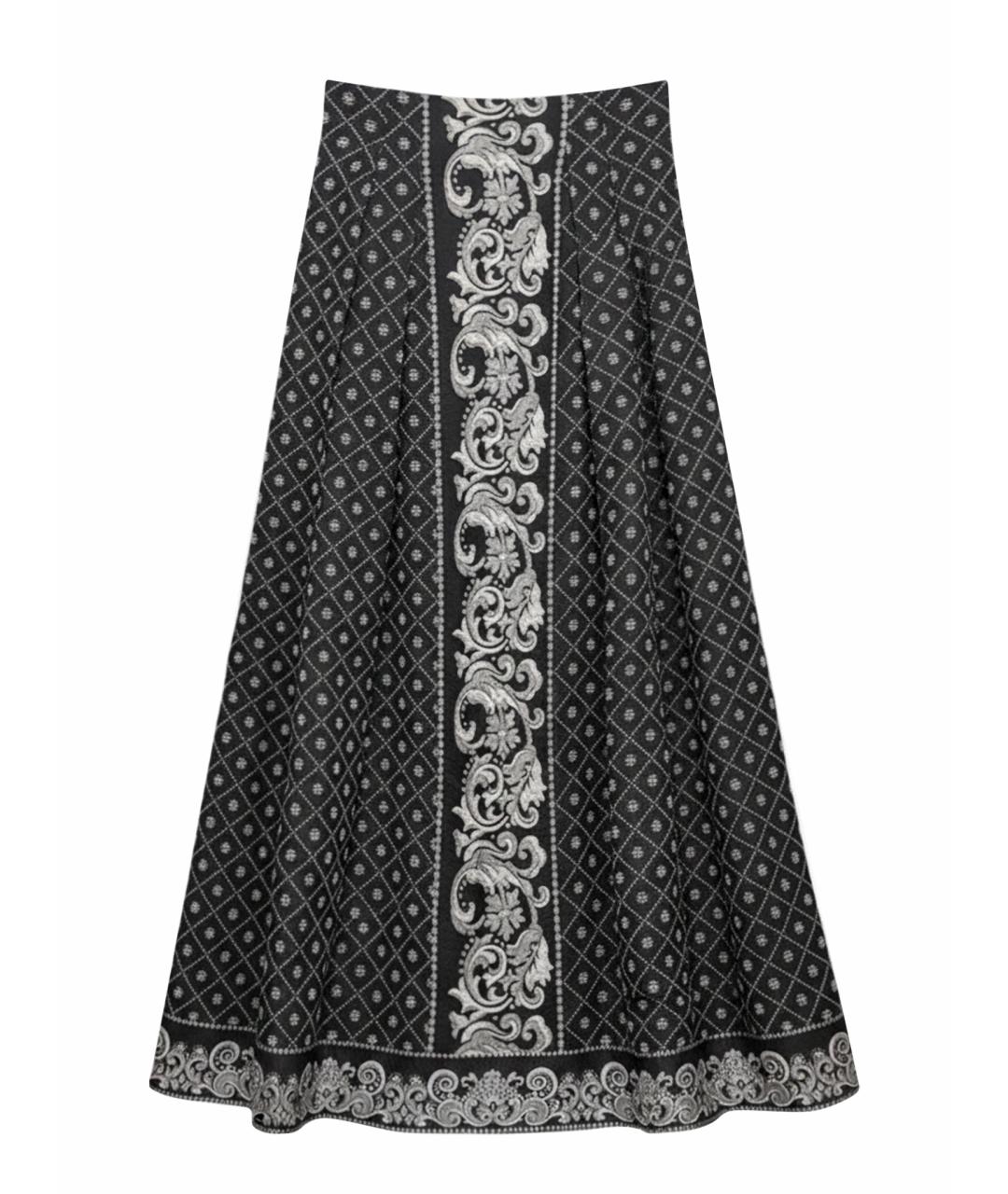 ALBERTA FERRETTI Черная юбка макси, фото 1