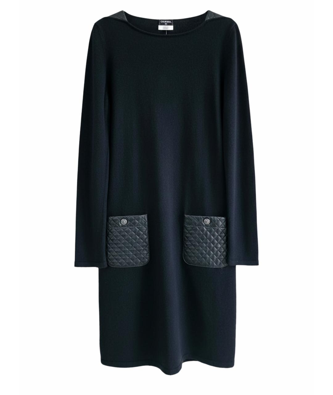 CHANEL Черное повседневное платье, фото 1