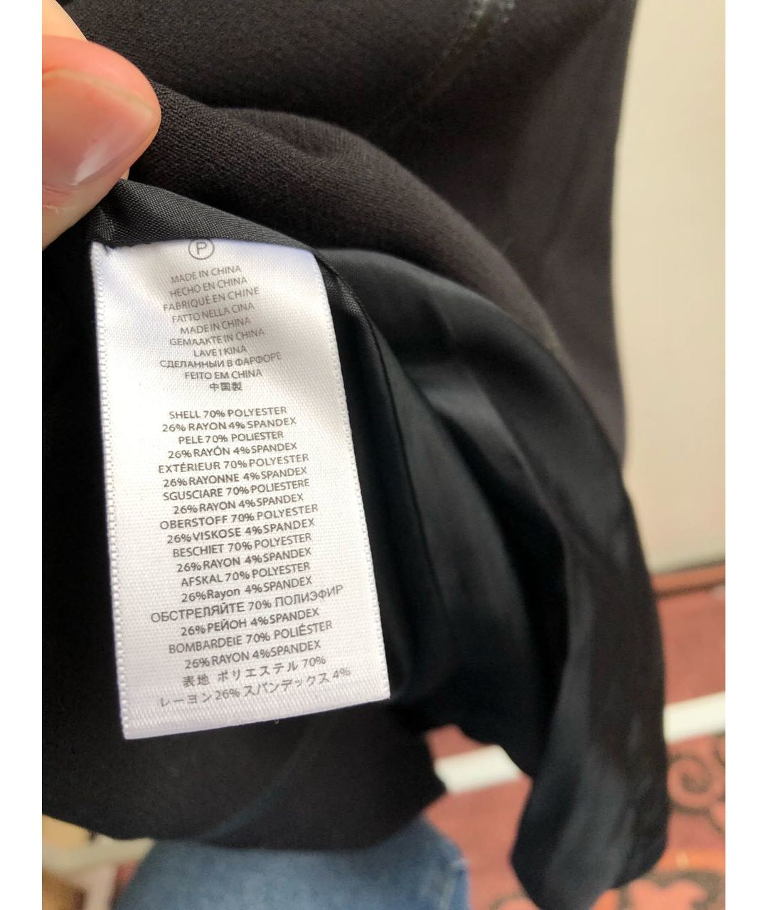 MICHAEL MICHAEL KORS Черное полиэстеровое повседневное платье, фото 7