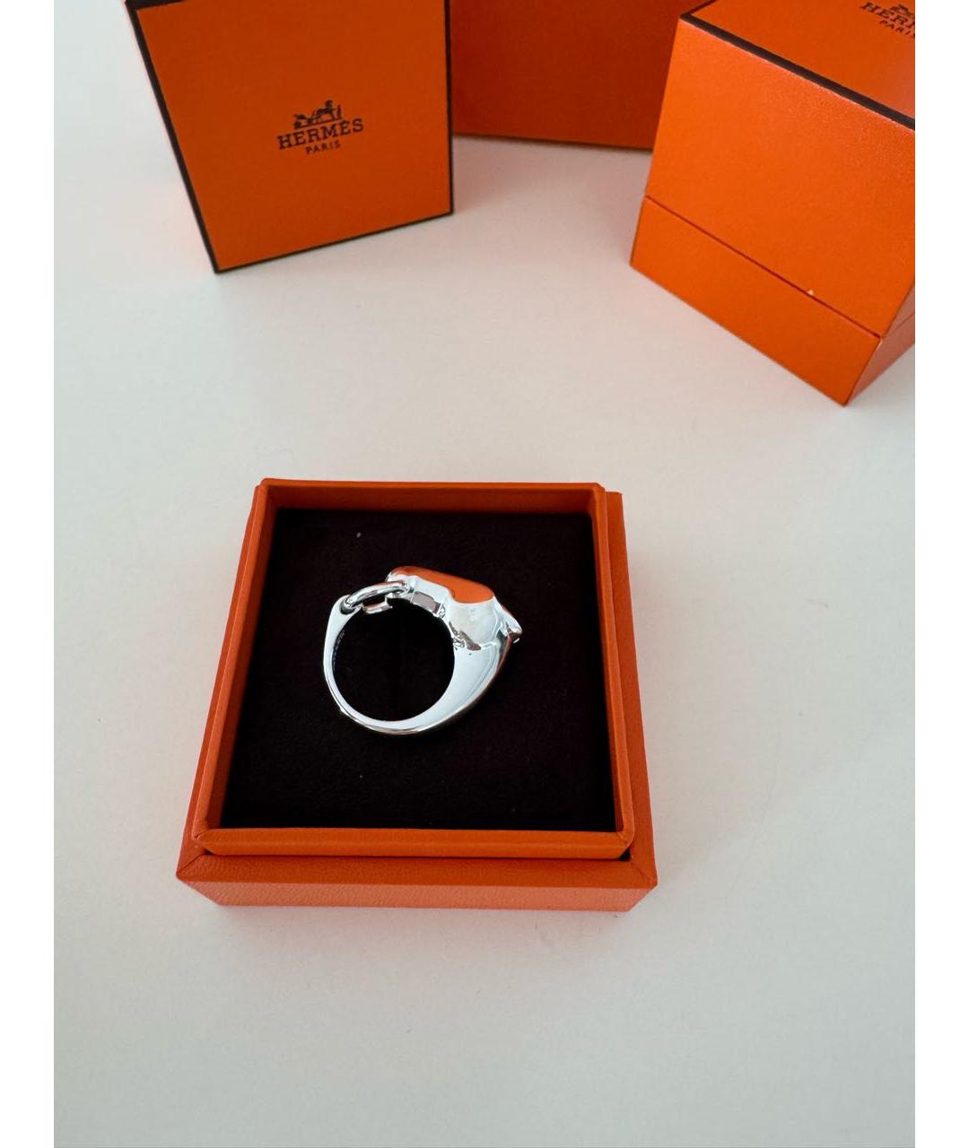 HERMES Серебряное серебряное кольцо, фото 3