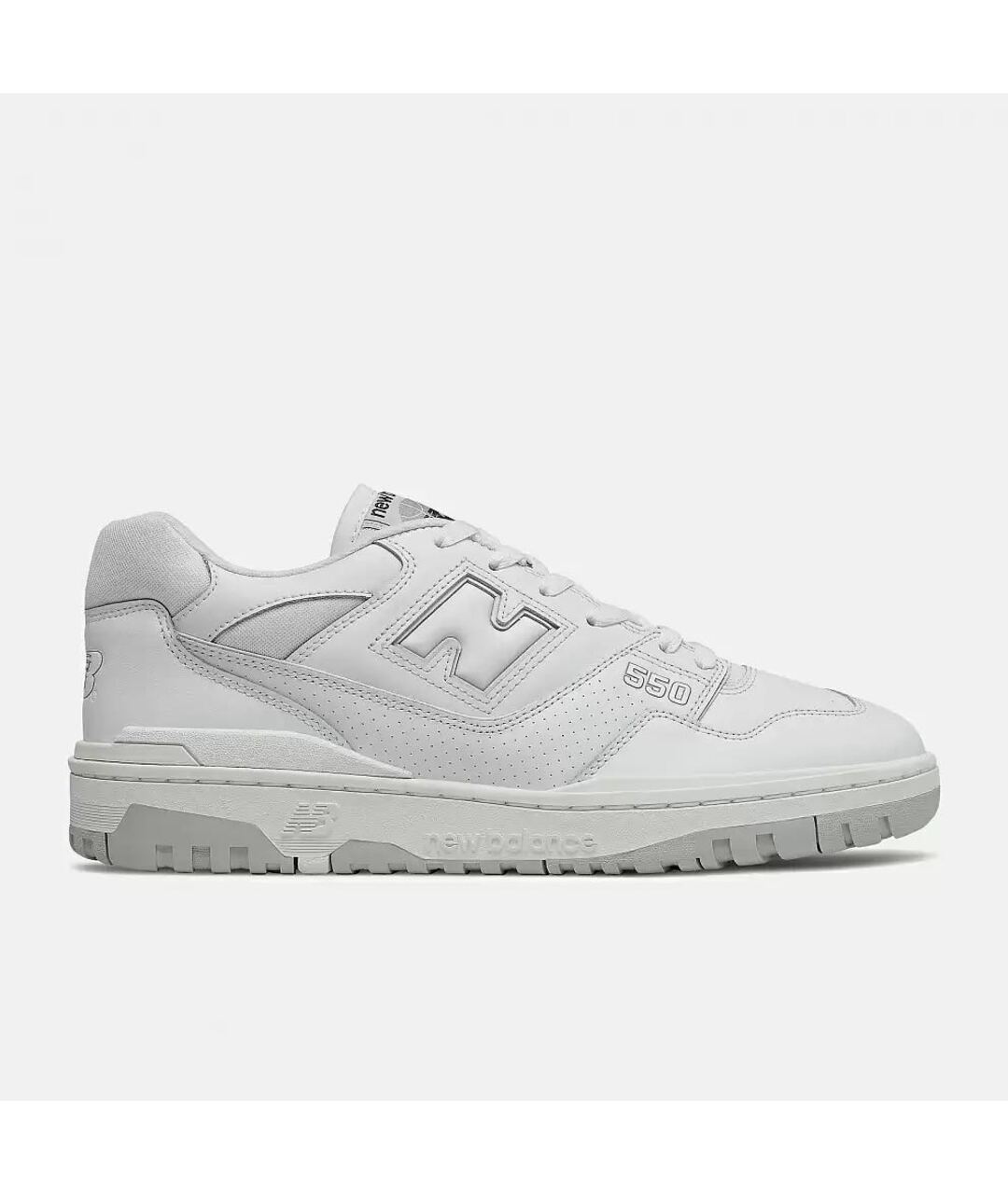 NEW BALANCE Белые кожаные кроссовки, фото 9