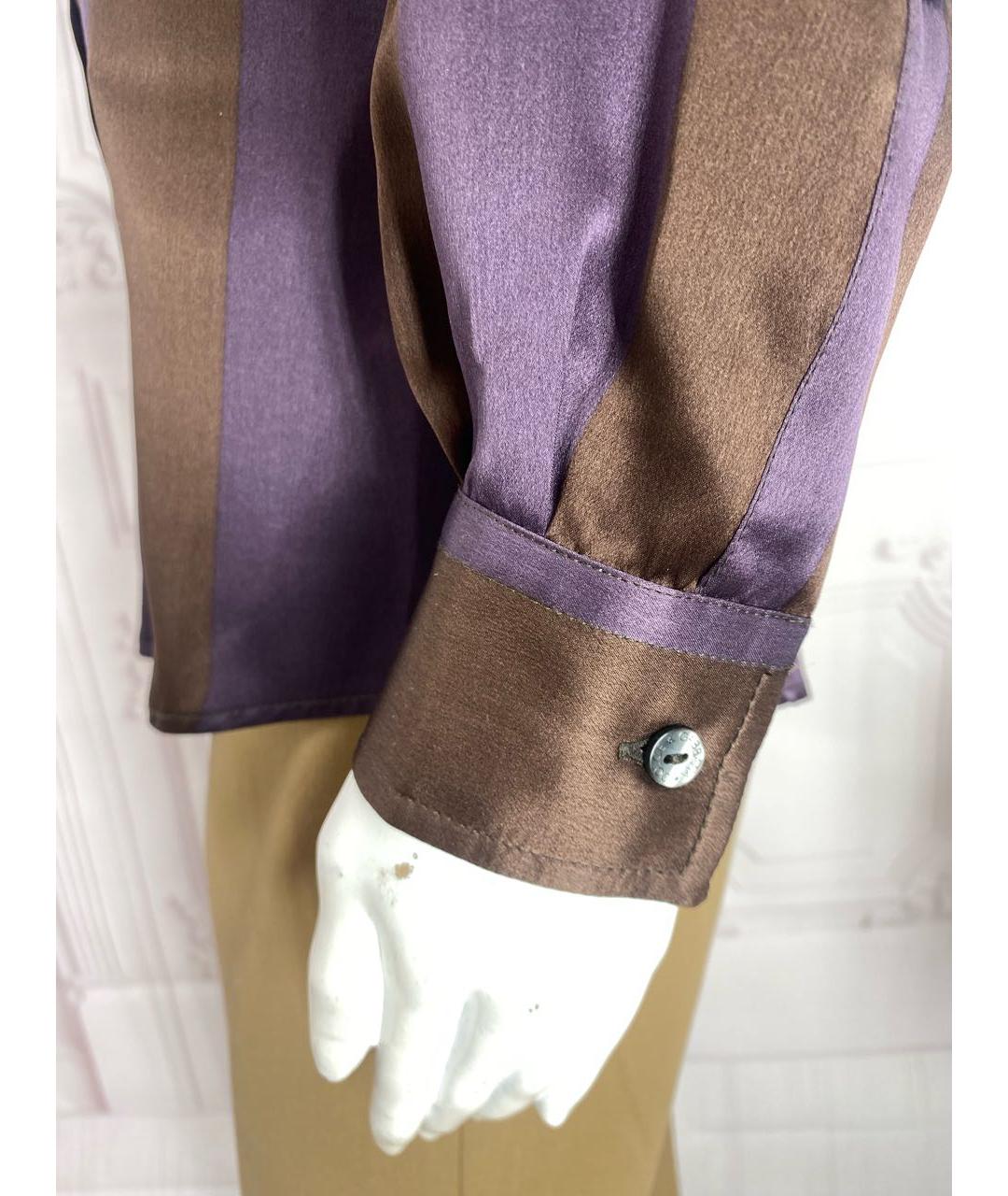 DOLCE&GABBANA Мульти шелковая рубашка, фото 5