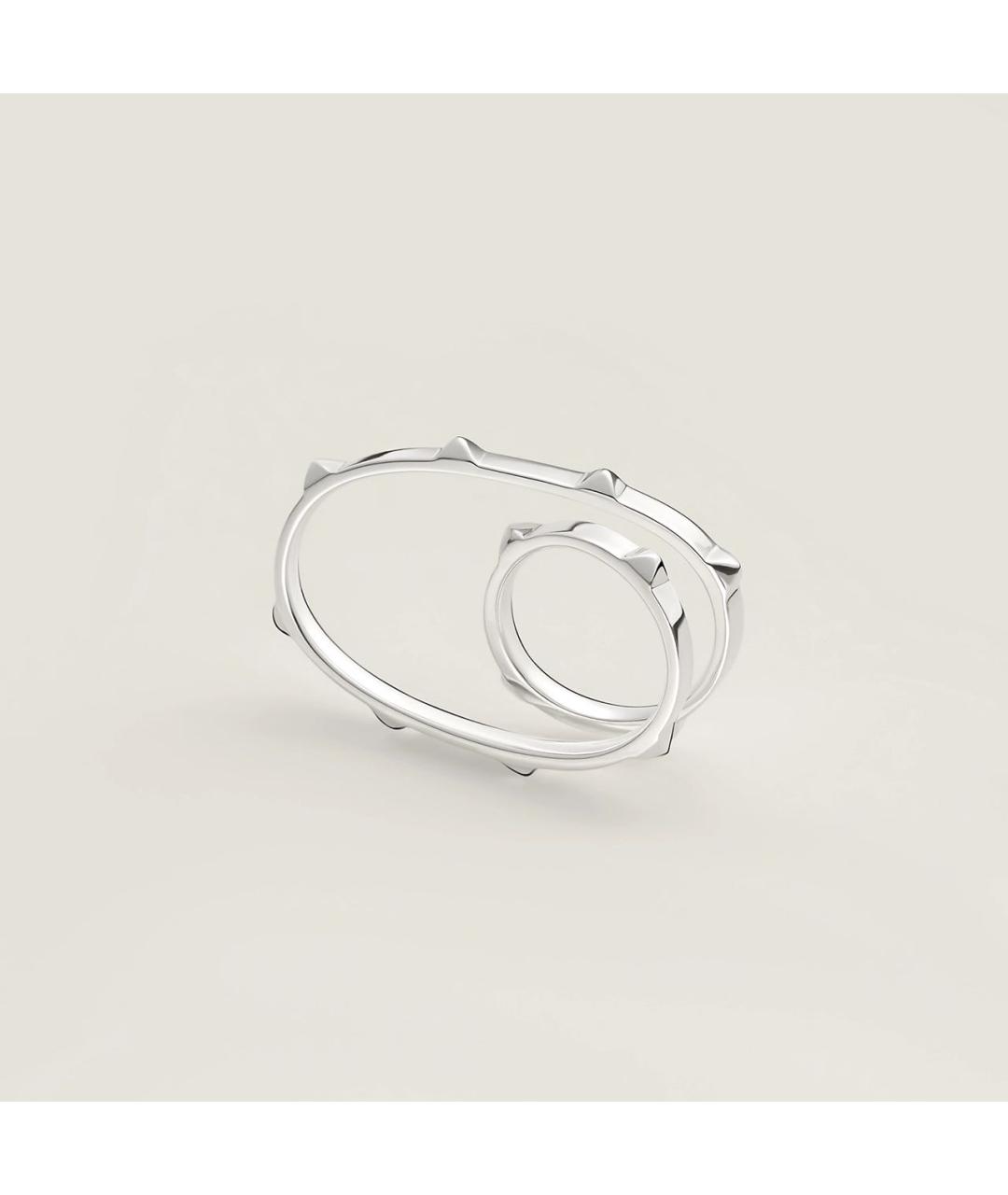 HERMES Серебряное серебряное кольцо, фото 9