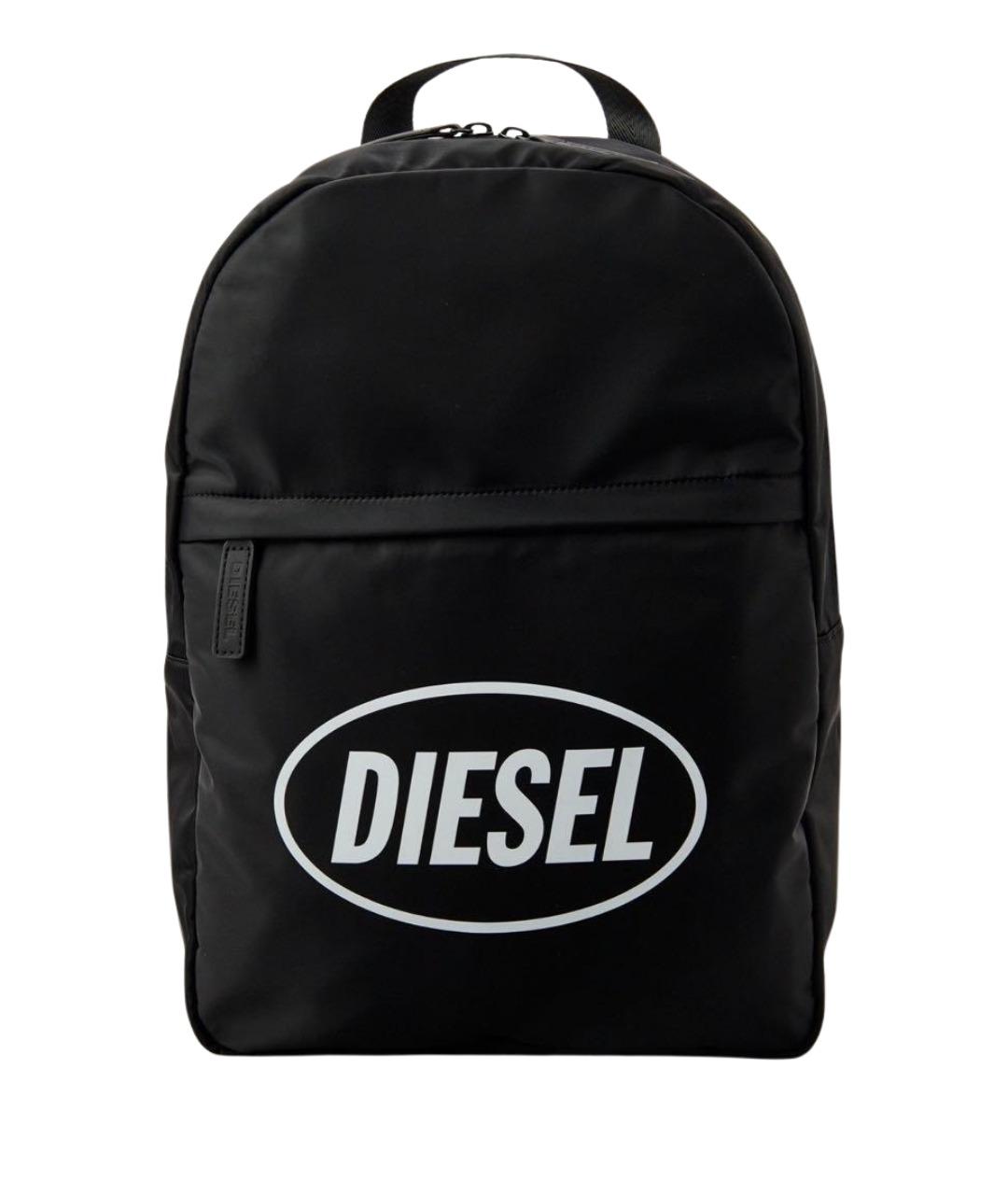 DIESEL Черный тканевый рюкзак, фото 1