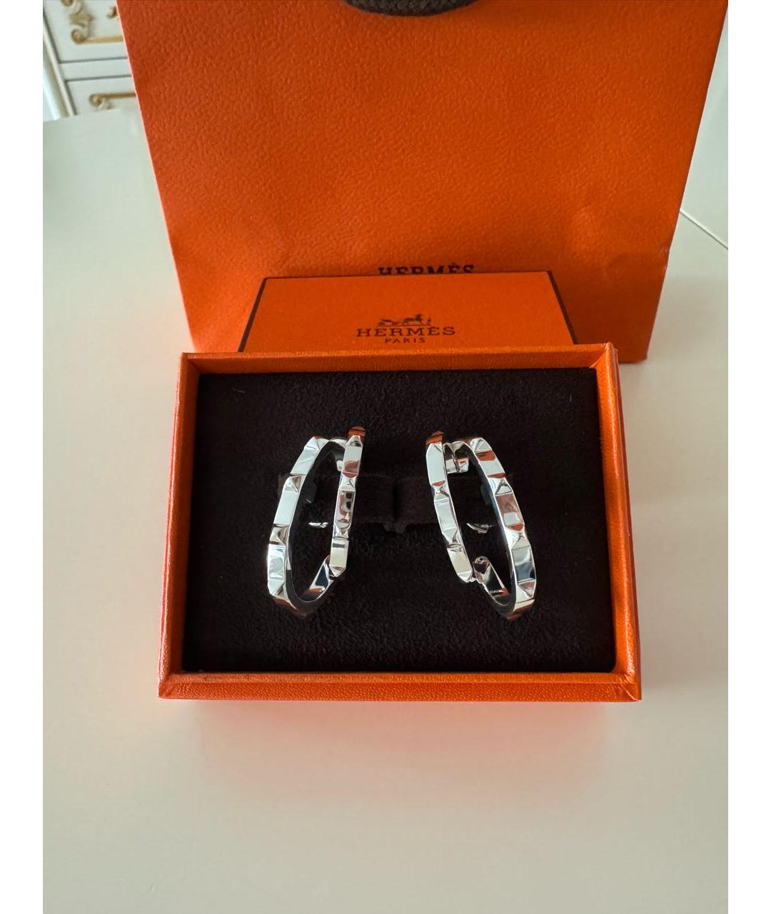 HERMES Серебряные серебряные серьги, фото 7