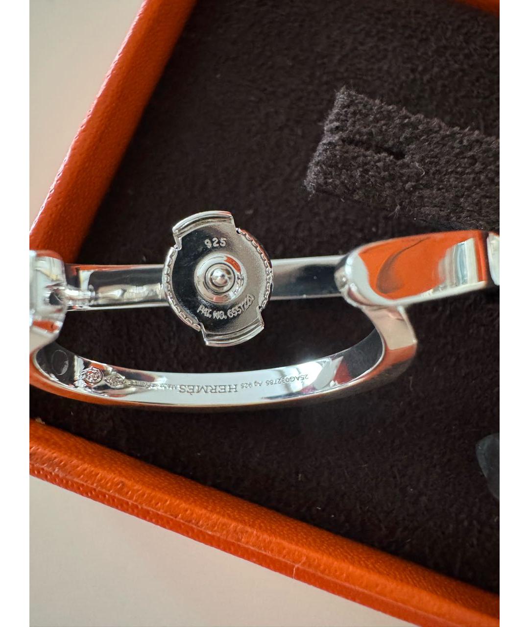 HERMES Серебряные серебряные серьги, фото 5