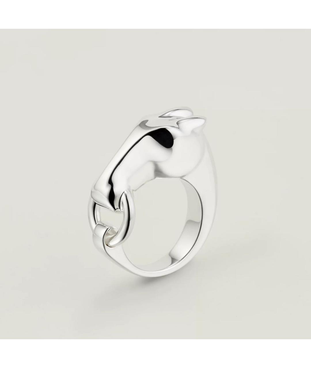 HERMES Серебряное серебряное кольцо, фото 9