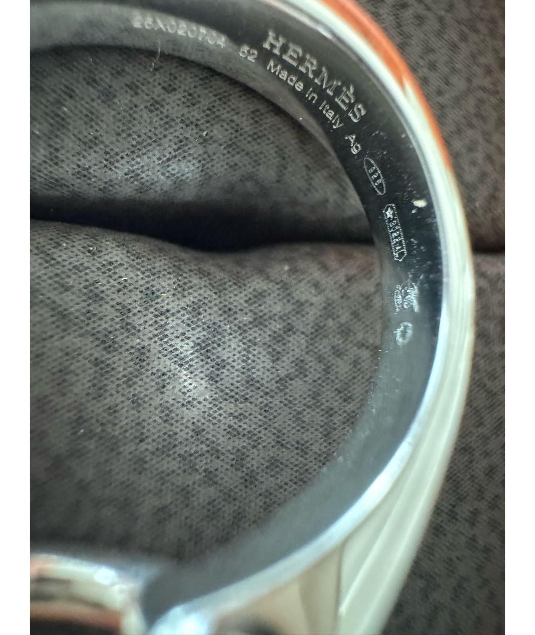 HERMES Серебряное серебряное кольцо, фото 4