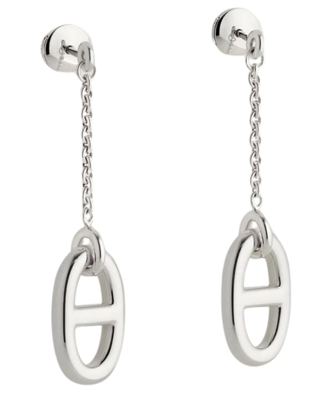 HERMES Серебряные серебряные серьги, фото 1