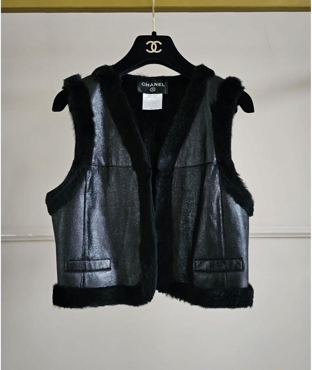 CHANEL Черный жилет, фото 9