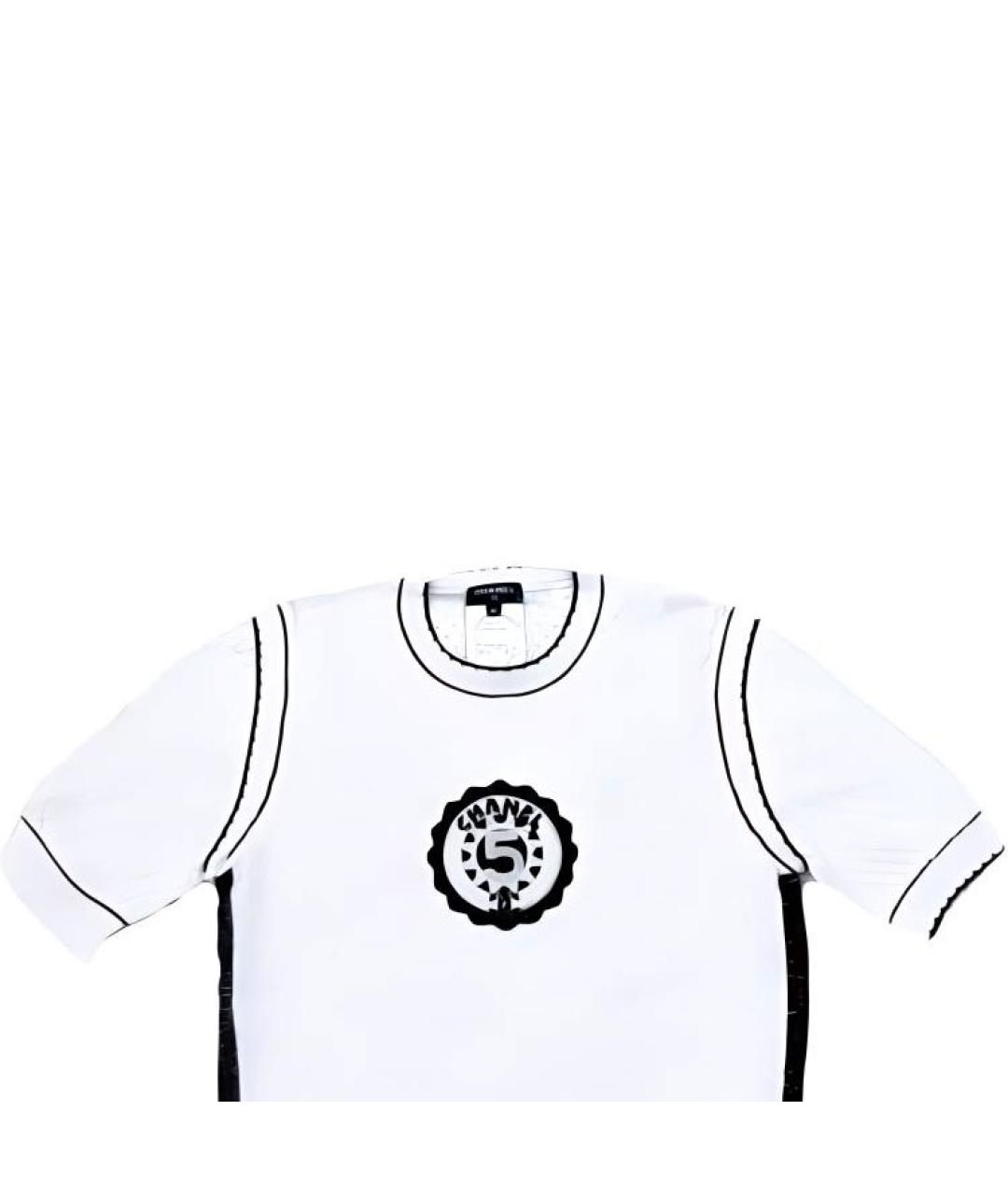 CHANEL Белая футболка, фото 2