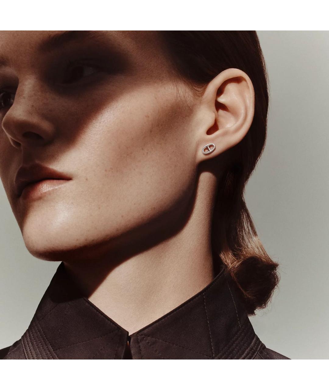 HERMES Серебряные серебряные серьги, фото 8