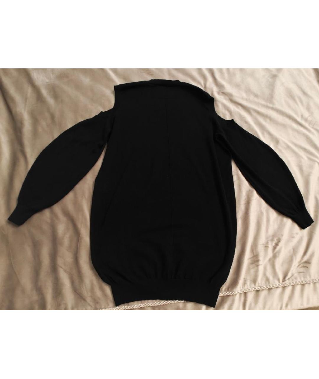 GIVENCHY Черный хлопко-эластановый джемпер / свитер, фото 2