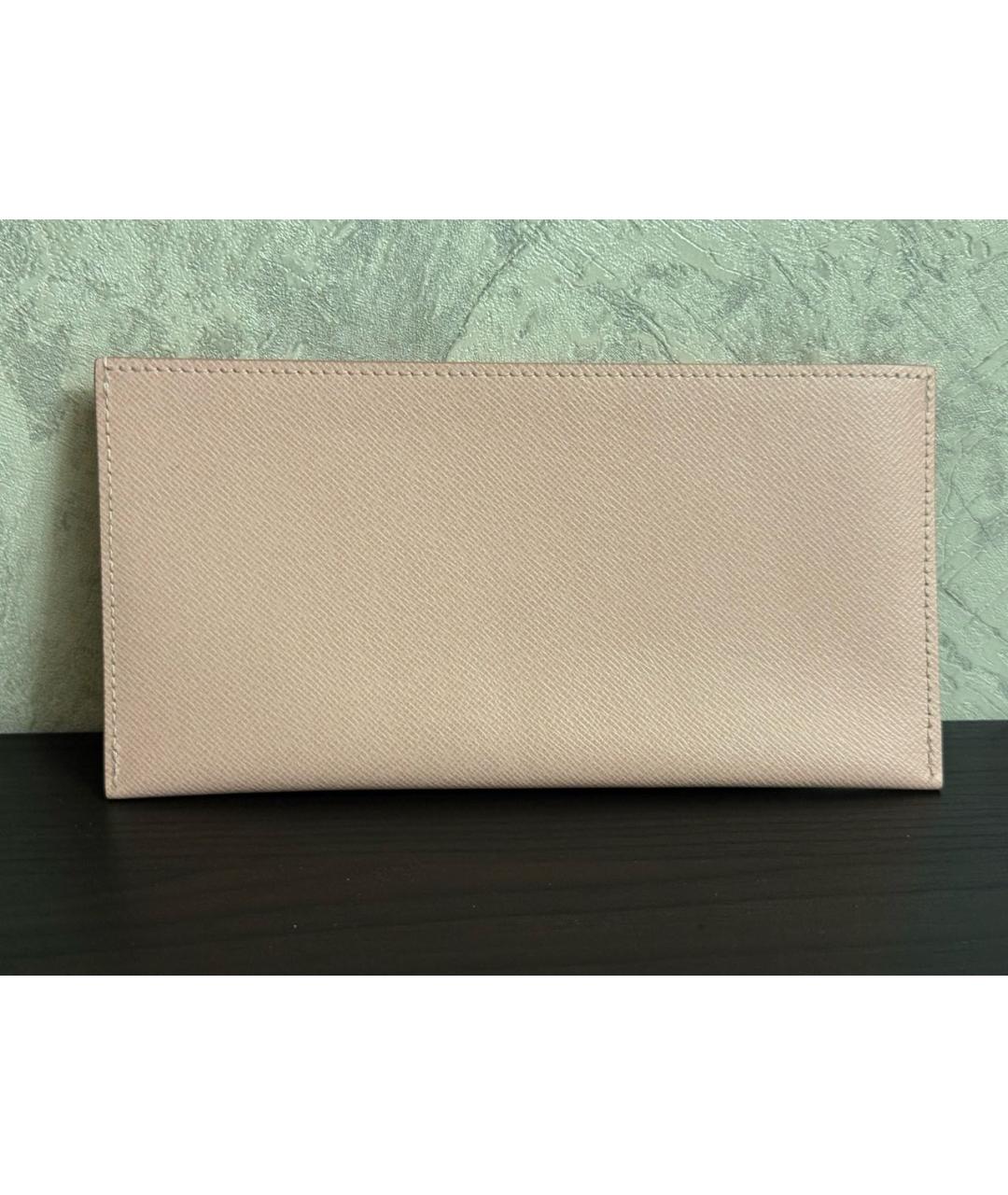 LOUIS VUITTON Розовый кожаный кардхолдер, фото 3