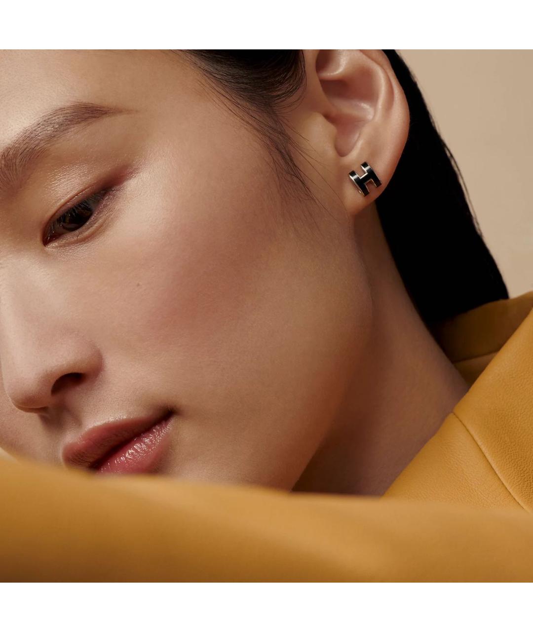 HERMES Серебряные металлические серьги, фото 8