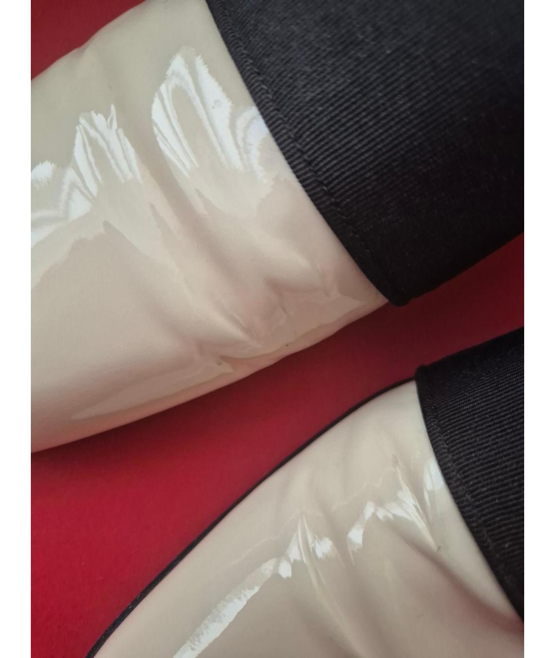 VICTORIA BECKHAM Мульти лоферы из лакированной кожи, фото 4